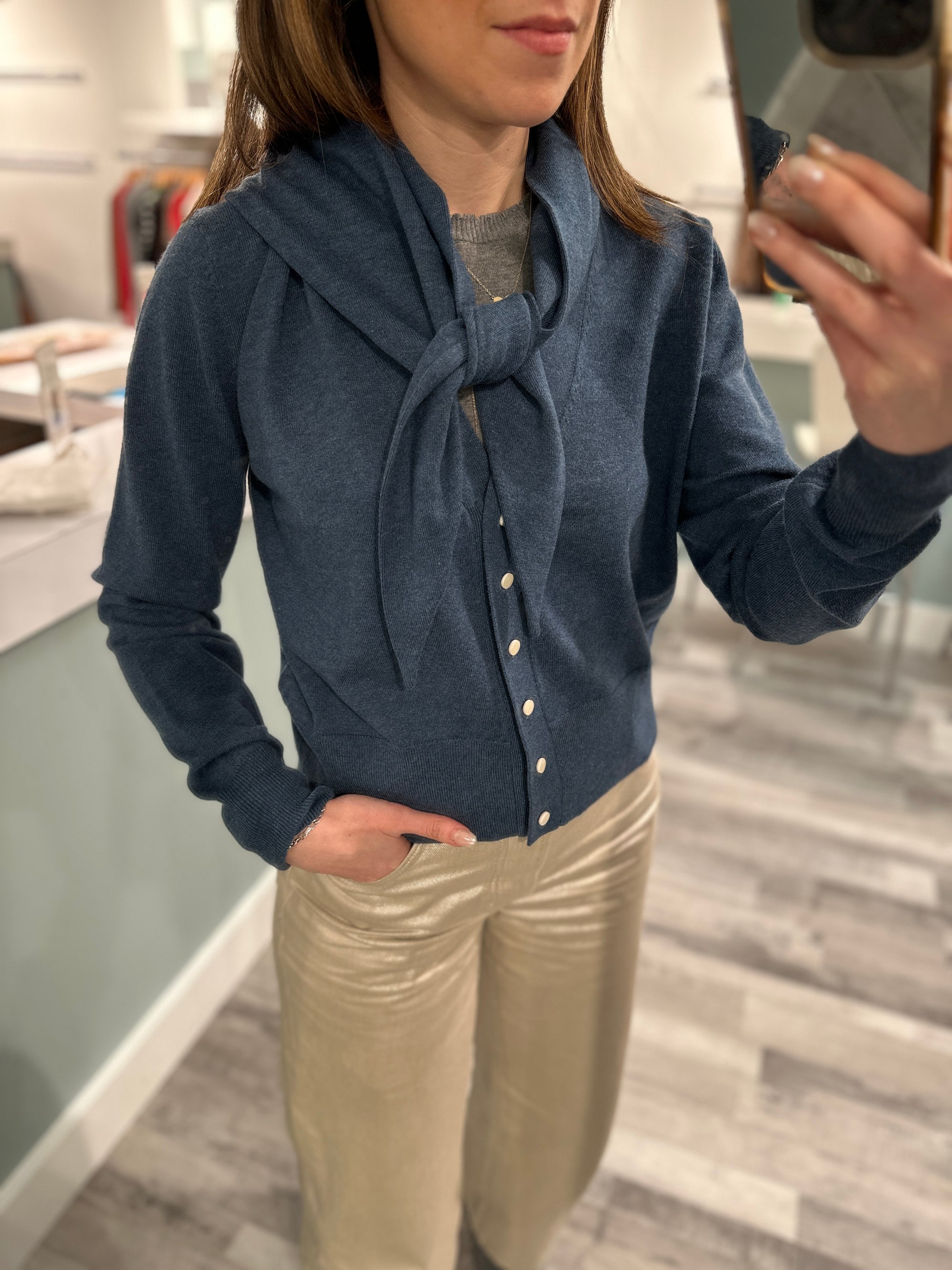 Wren Scarf Cardigan