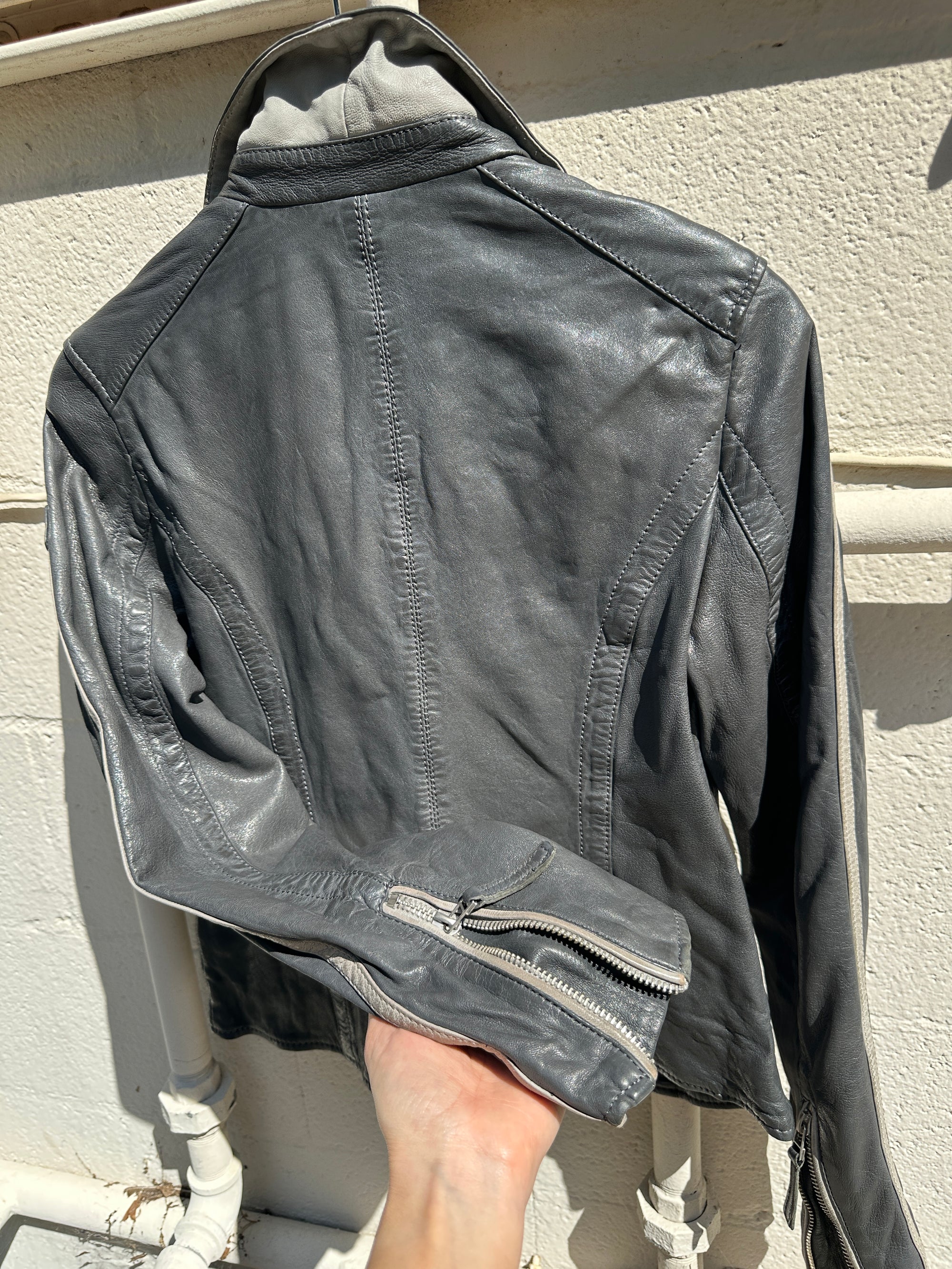 Anthra Leather Jacket