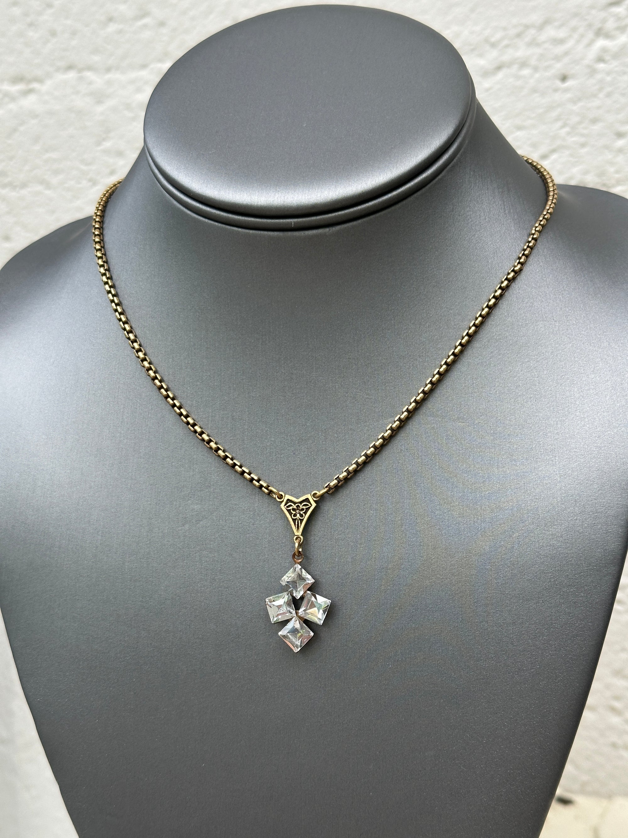 Vintage Crystal Necklace