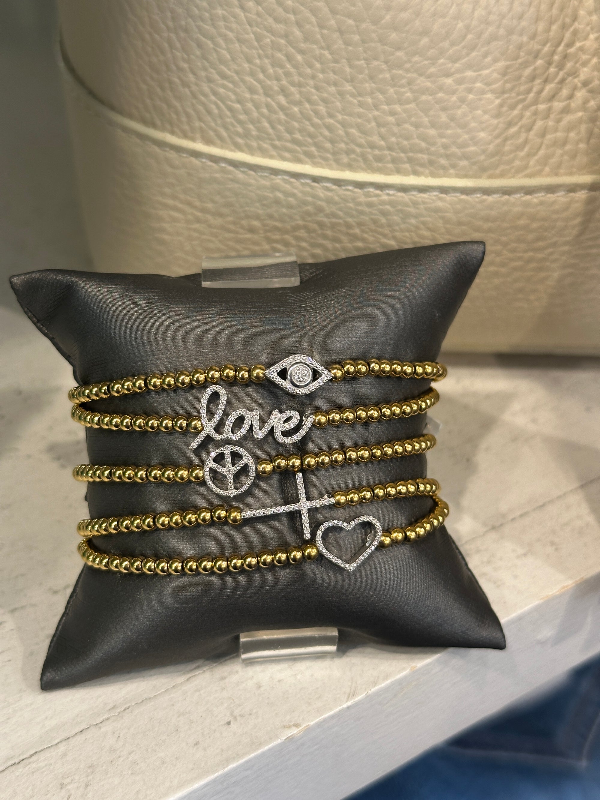 Believe Beaded Bracelet