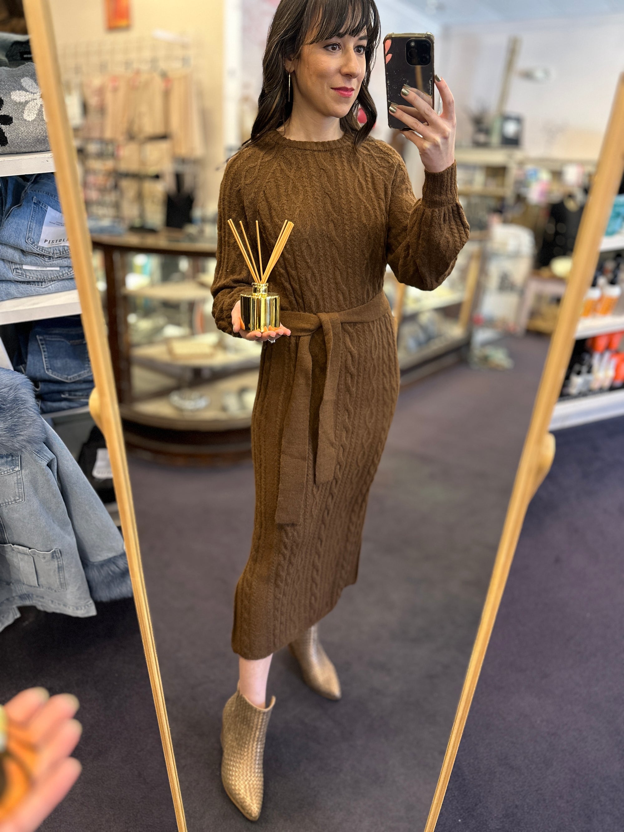 Barb Oversized Sweater Dress