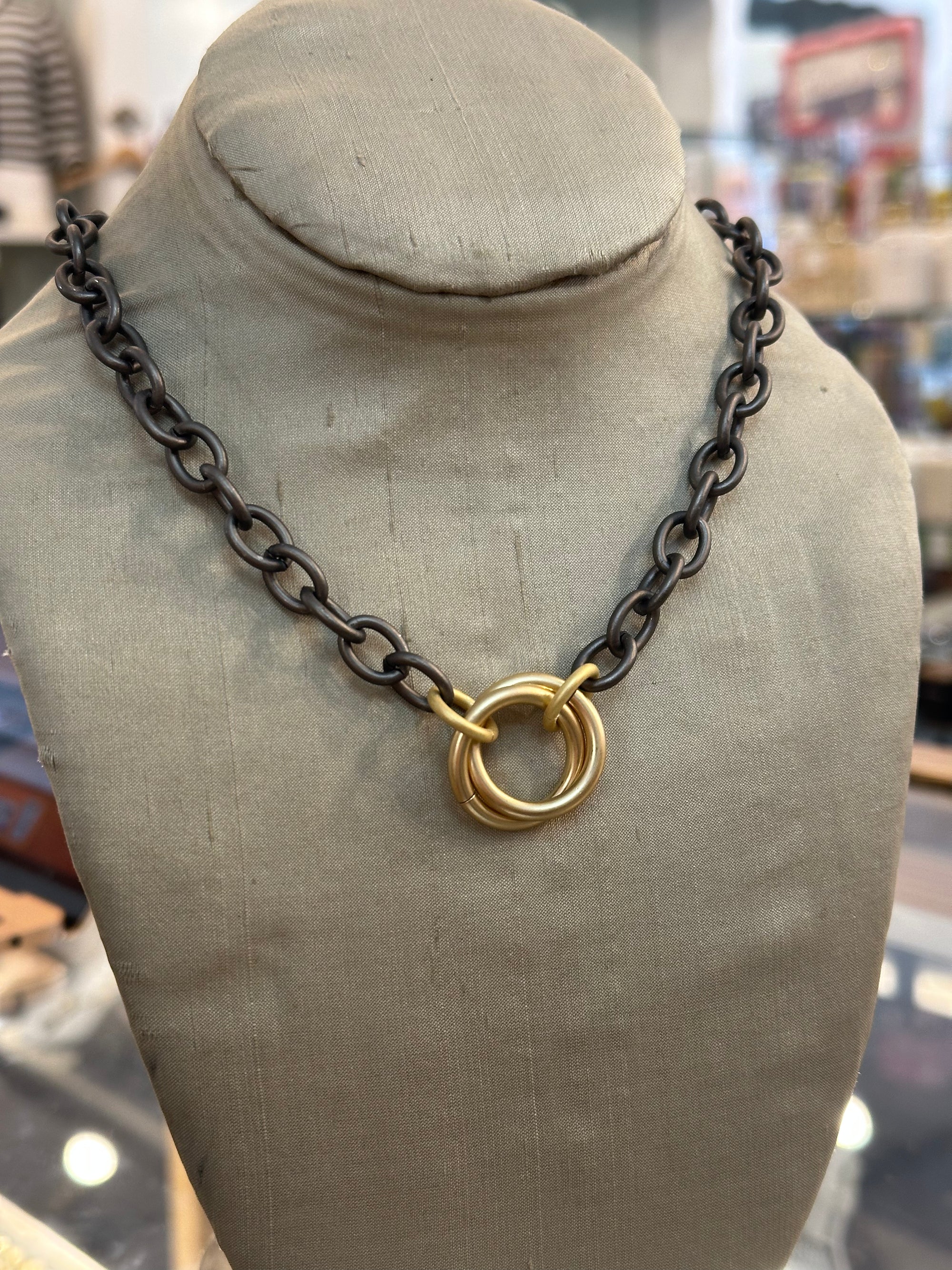 Bleeker Two Tone Necklace