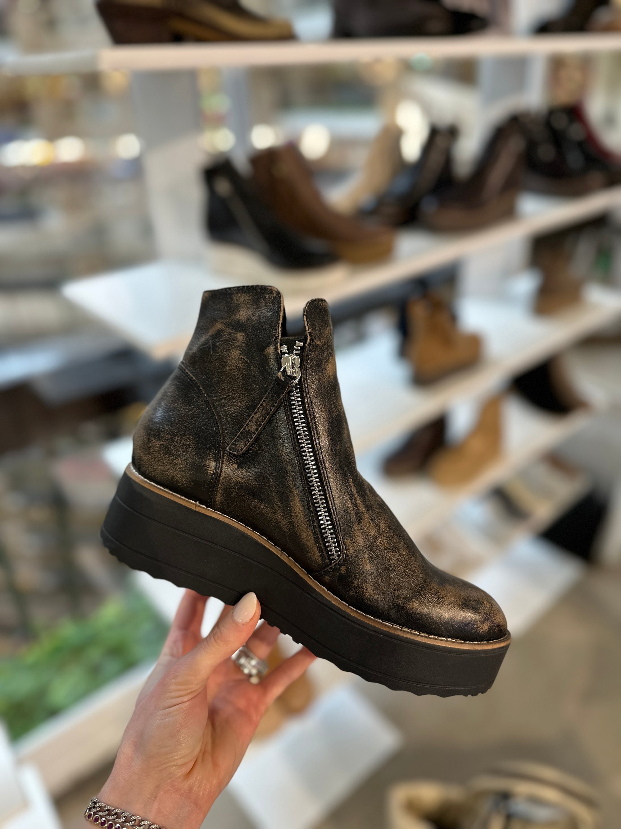 Nene Leather Bootie