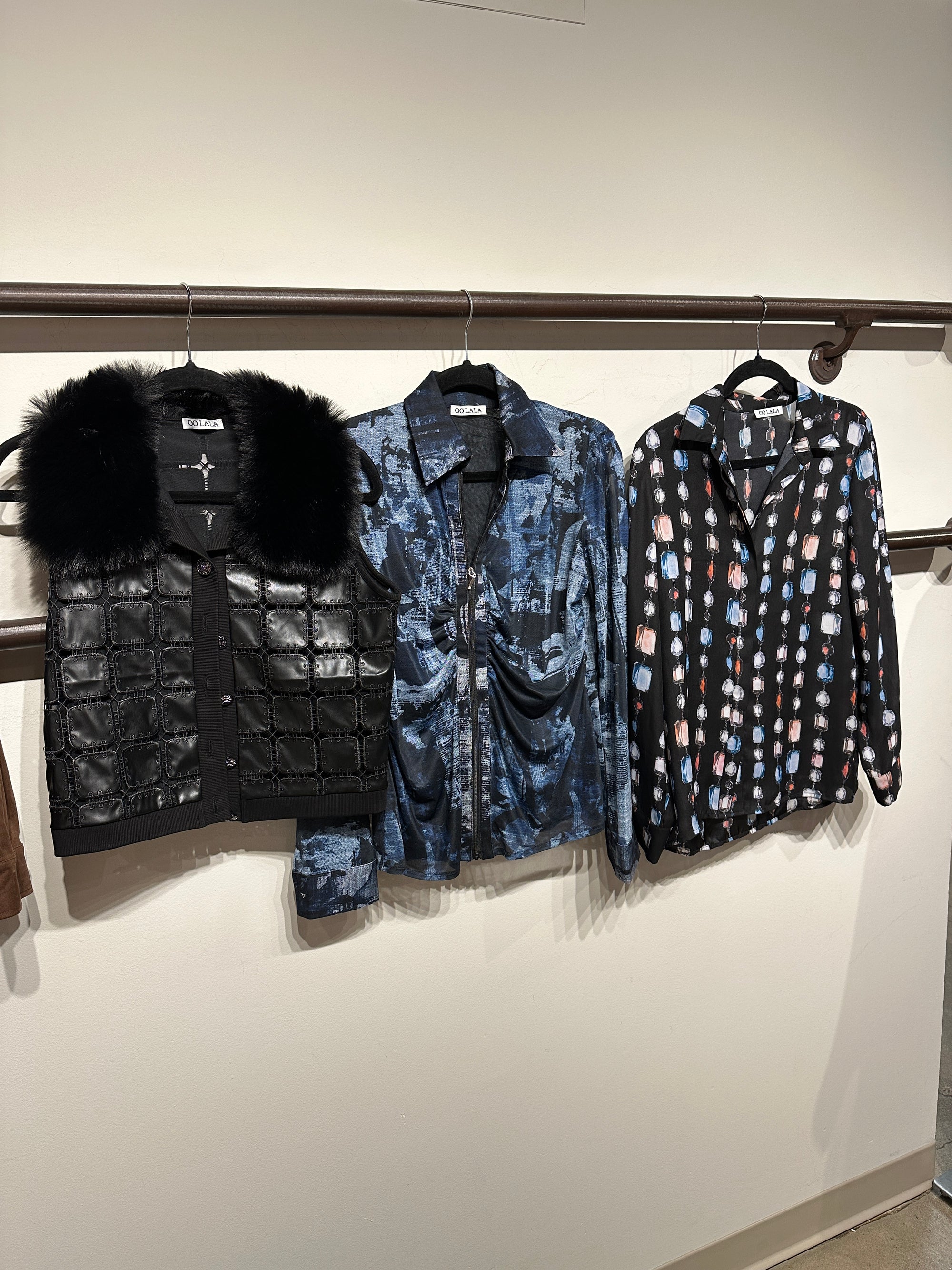 Fur Collar Vest