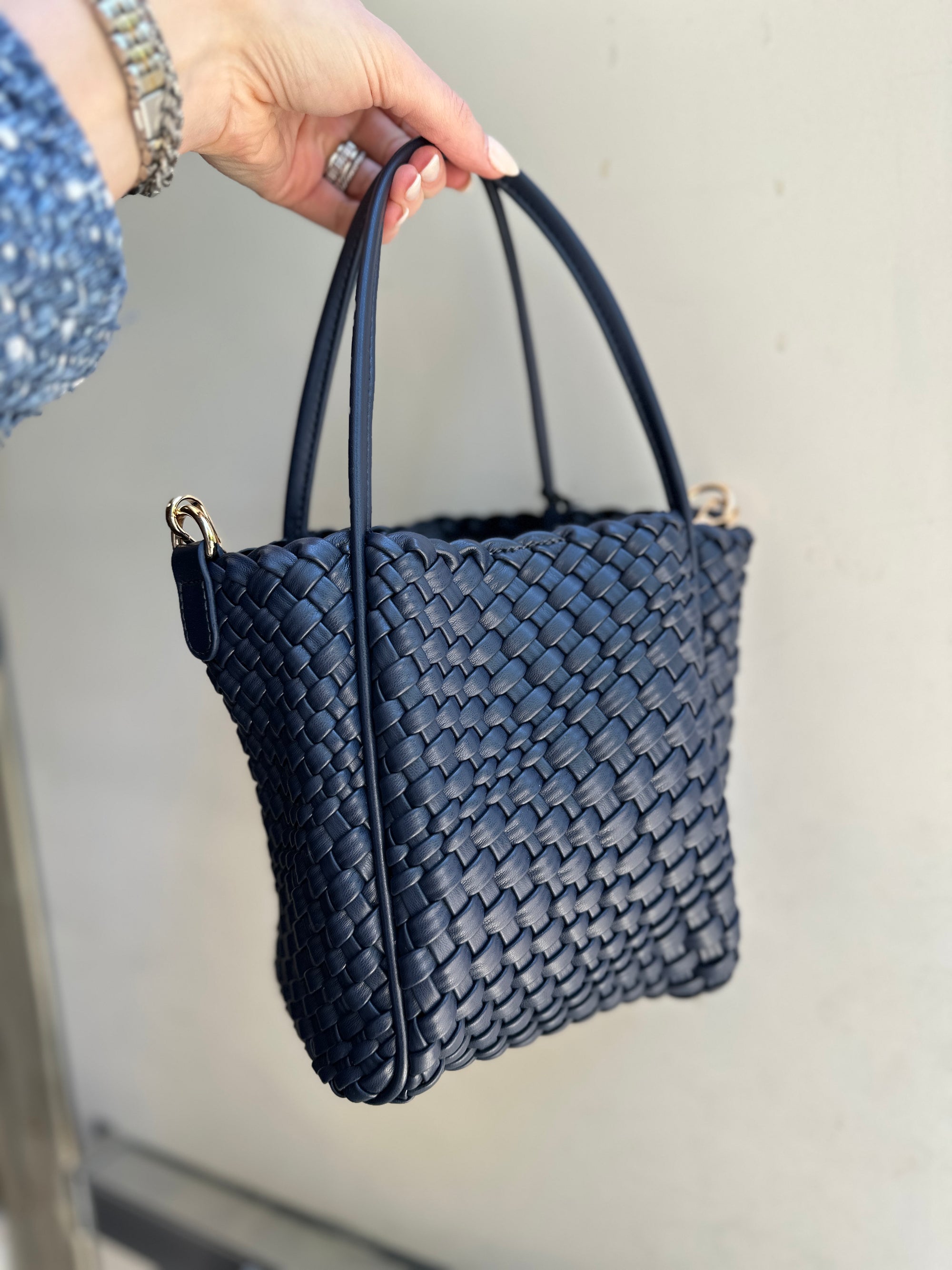 Hollis Woven Mini Tote