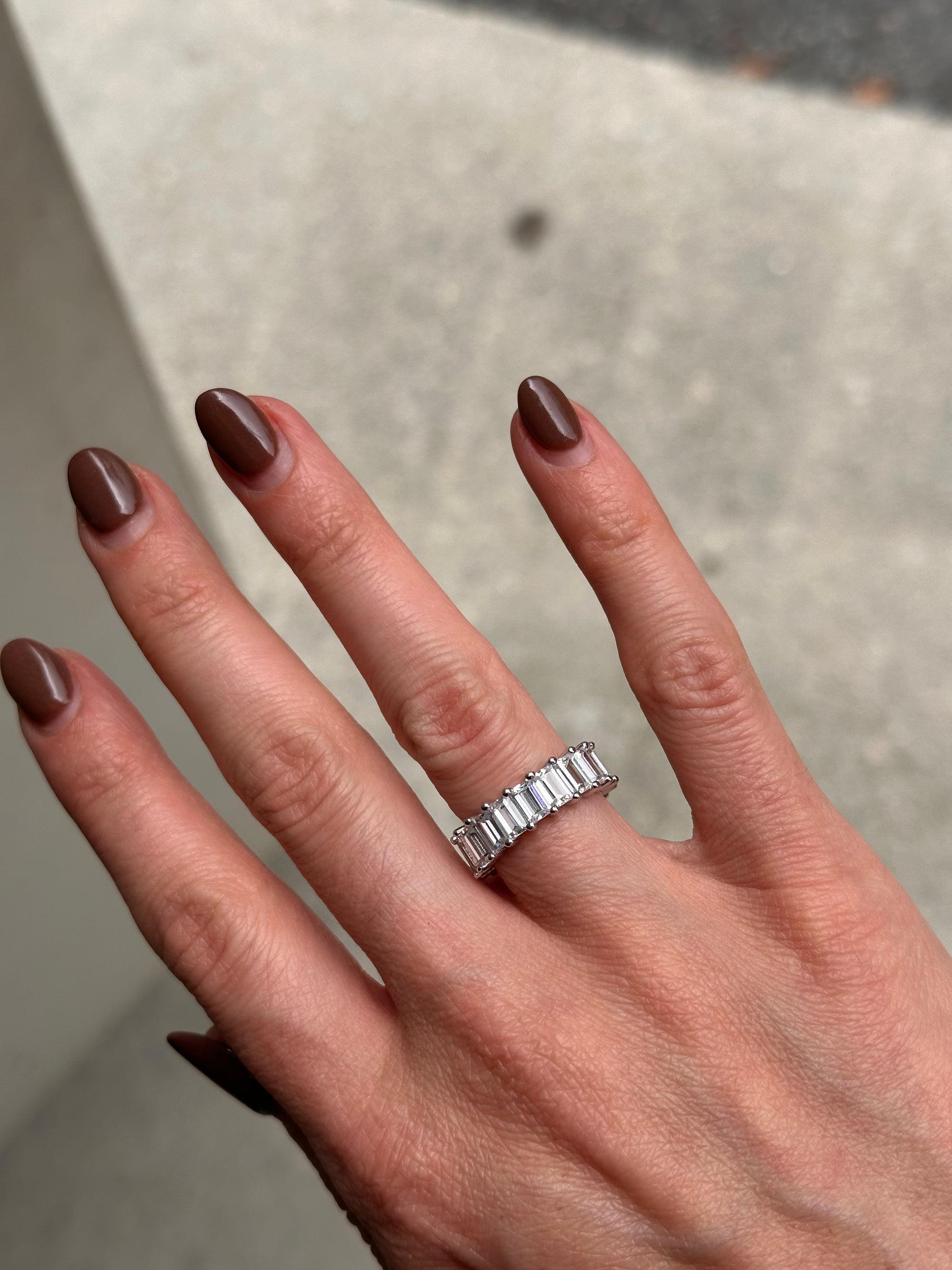Baguette Eternity Ring