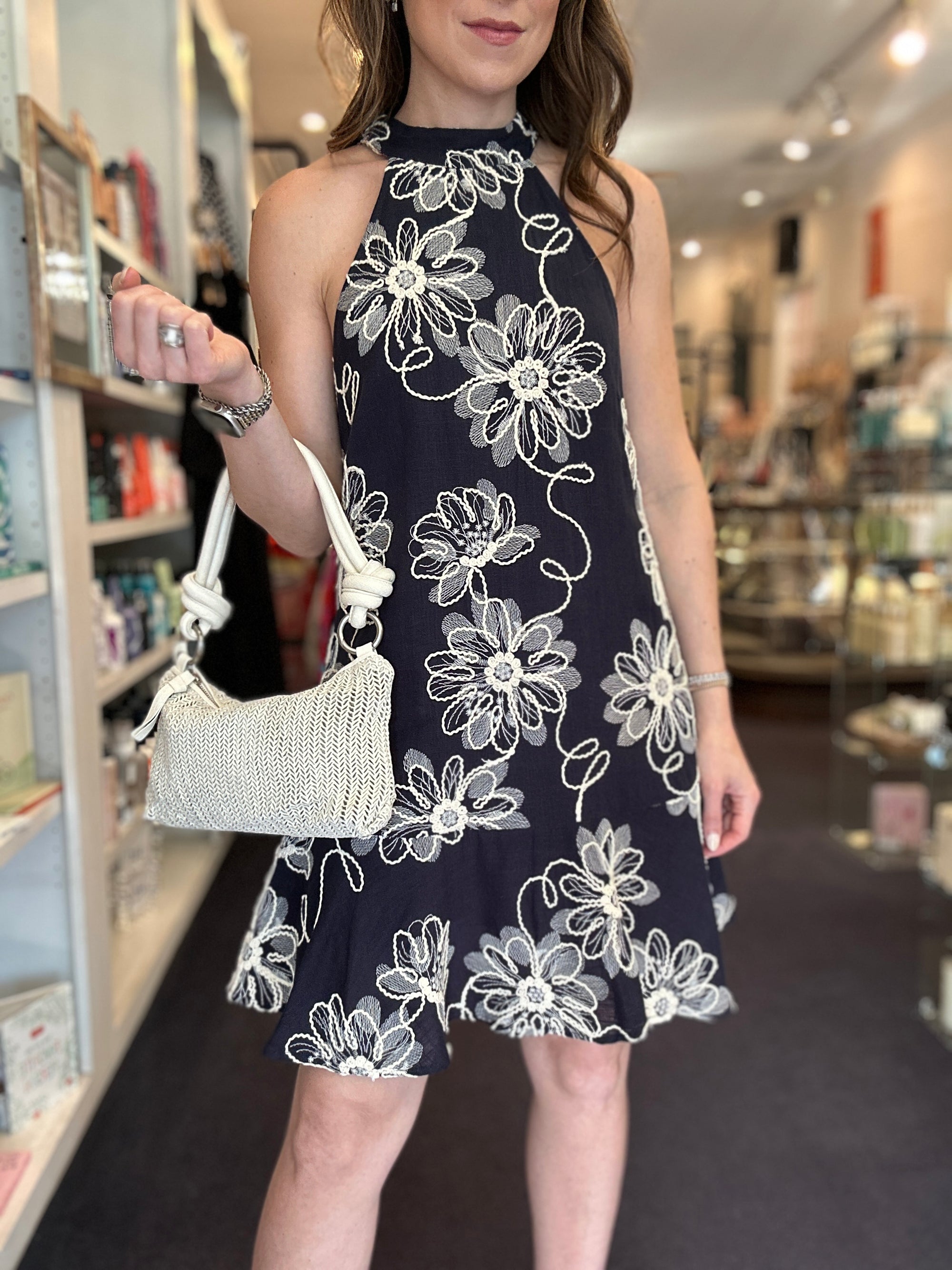Brenda Embroidered Dress