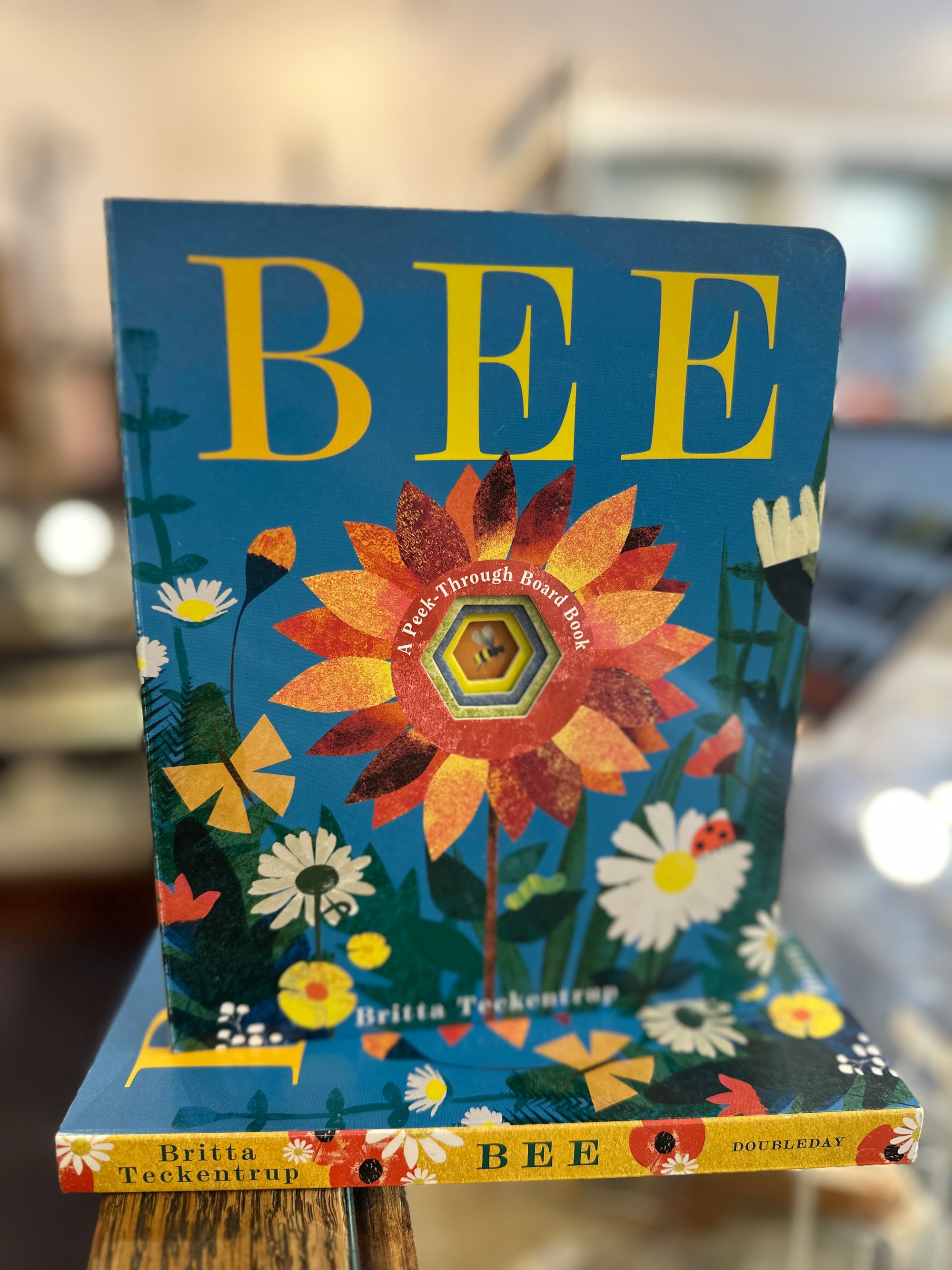 Bee Peek Through Board Book