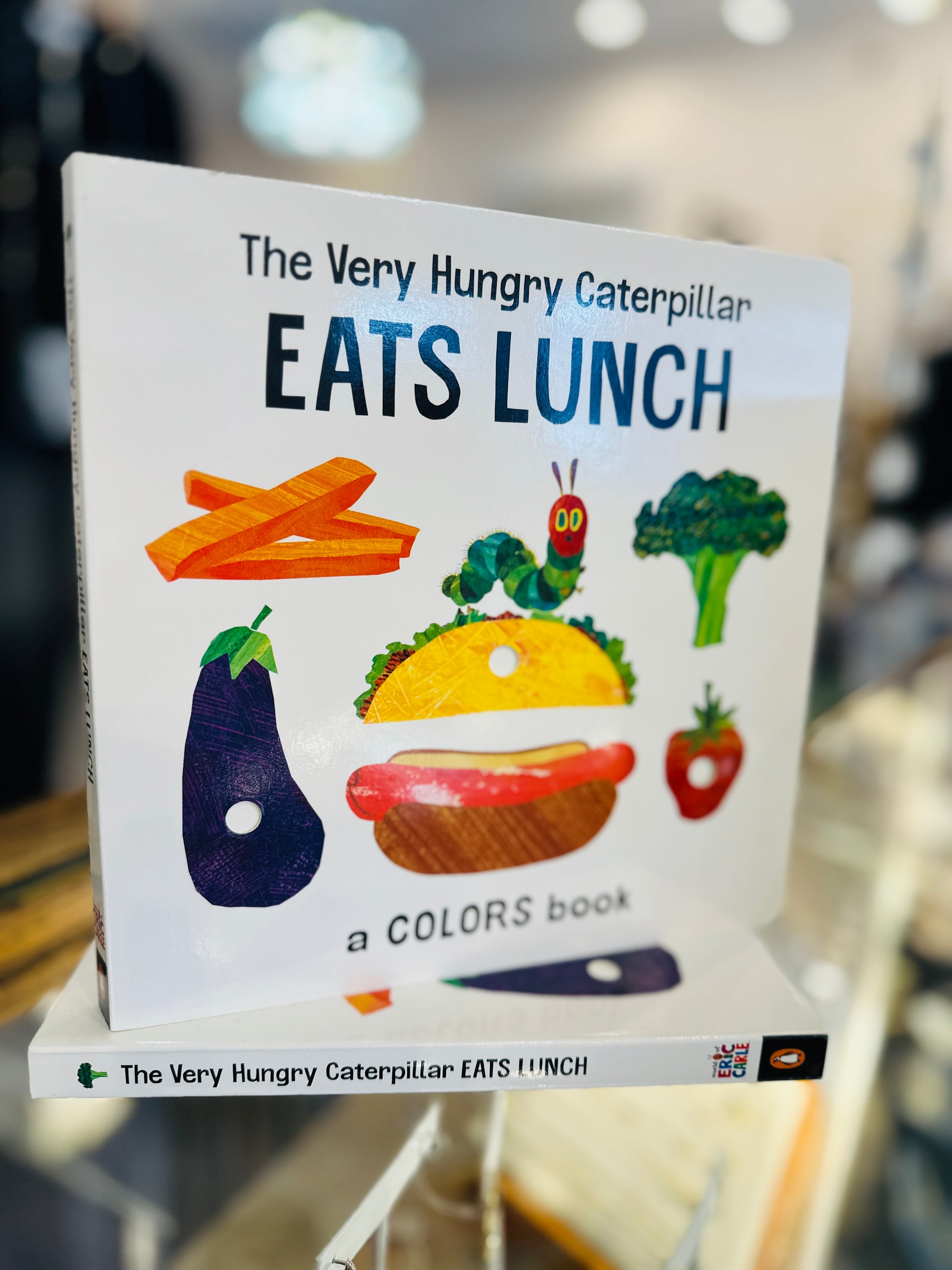 The Very Hungry Caterpillar Eats Lunch: A Colors Book