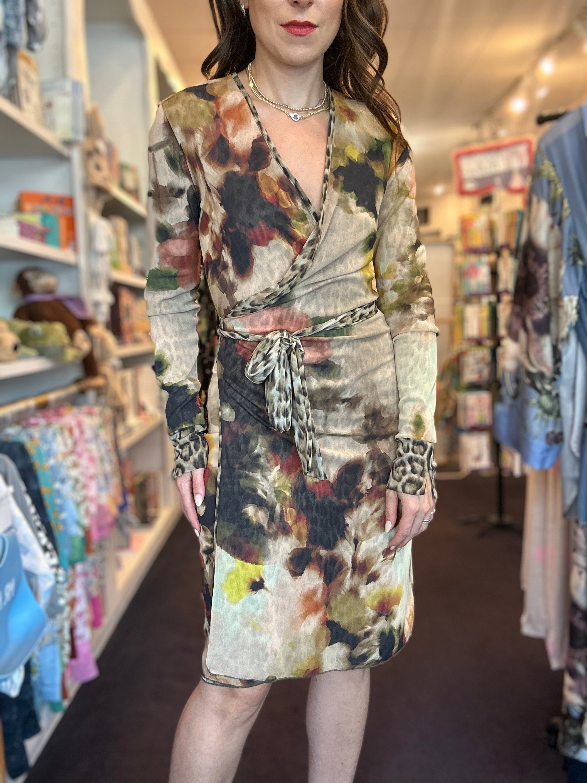Reversible Wrap Dress