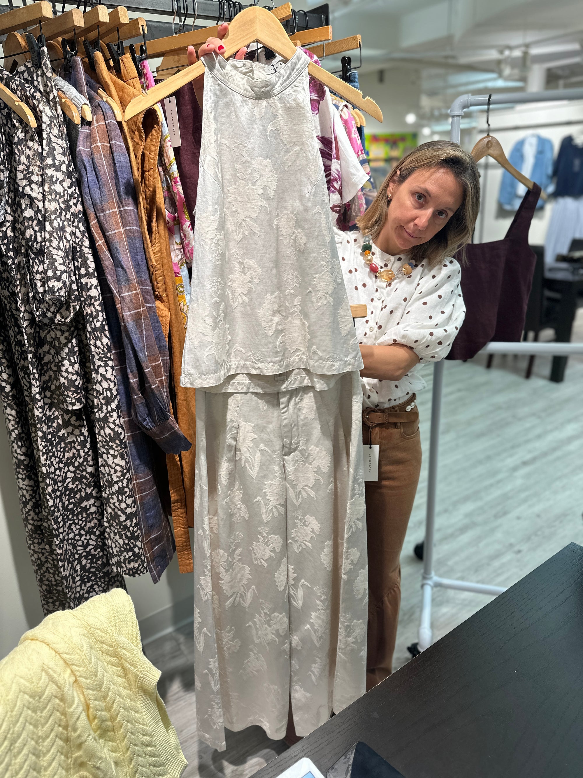 Ivory Garden Olivia Top