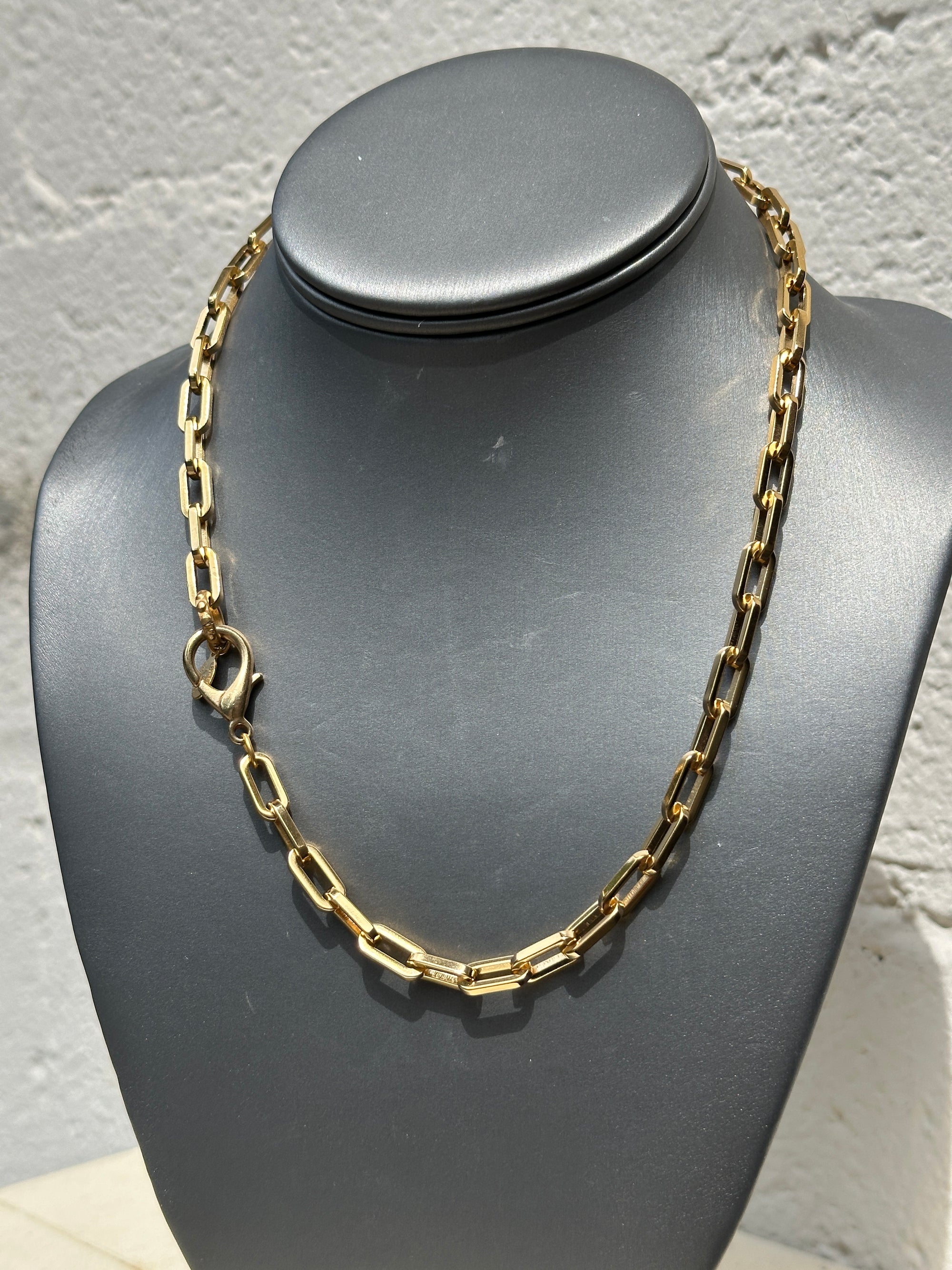 Chunky Paperclip Necklace