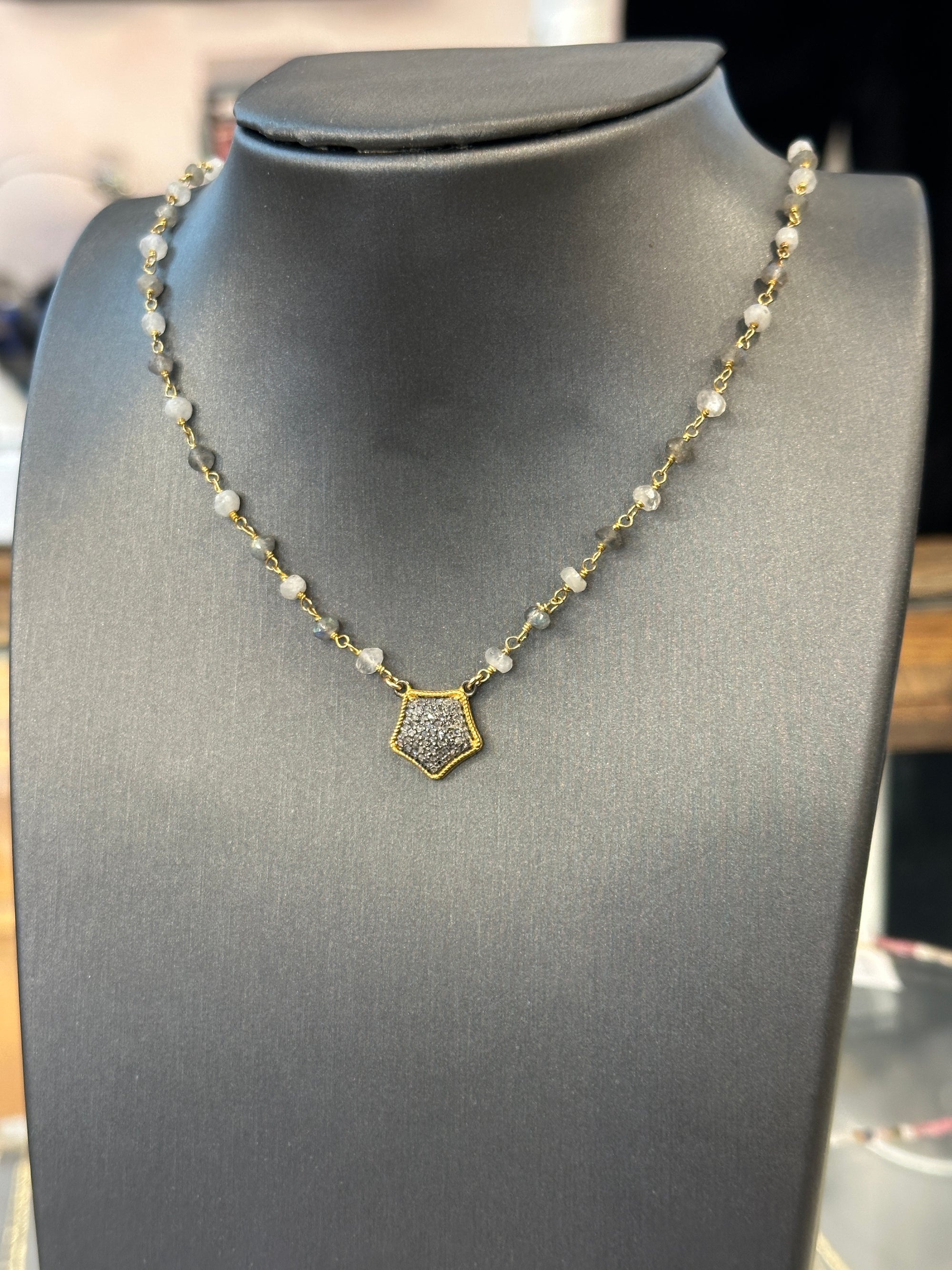 Diamond Star Necklace