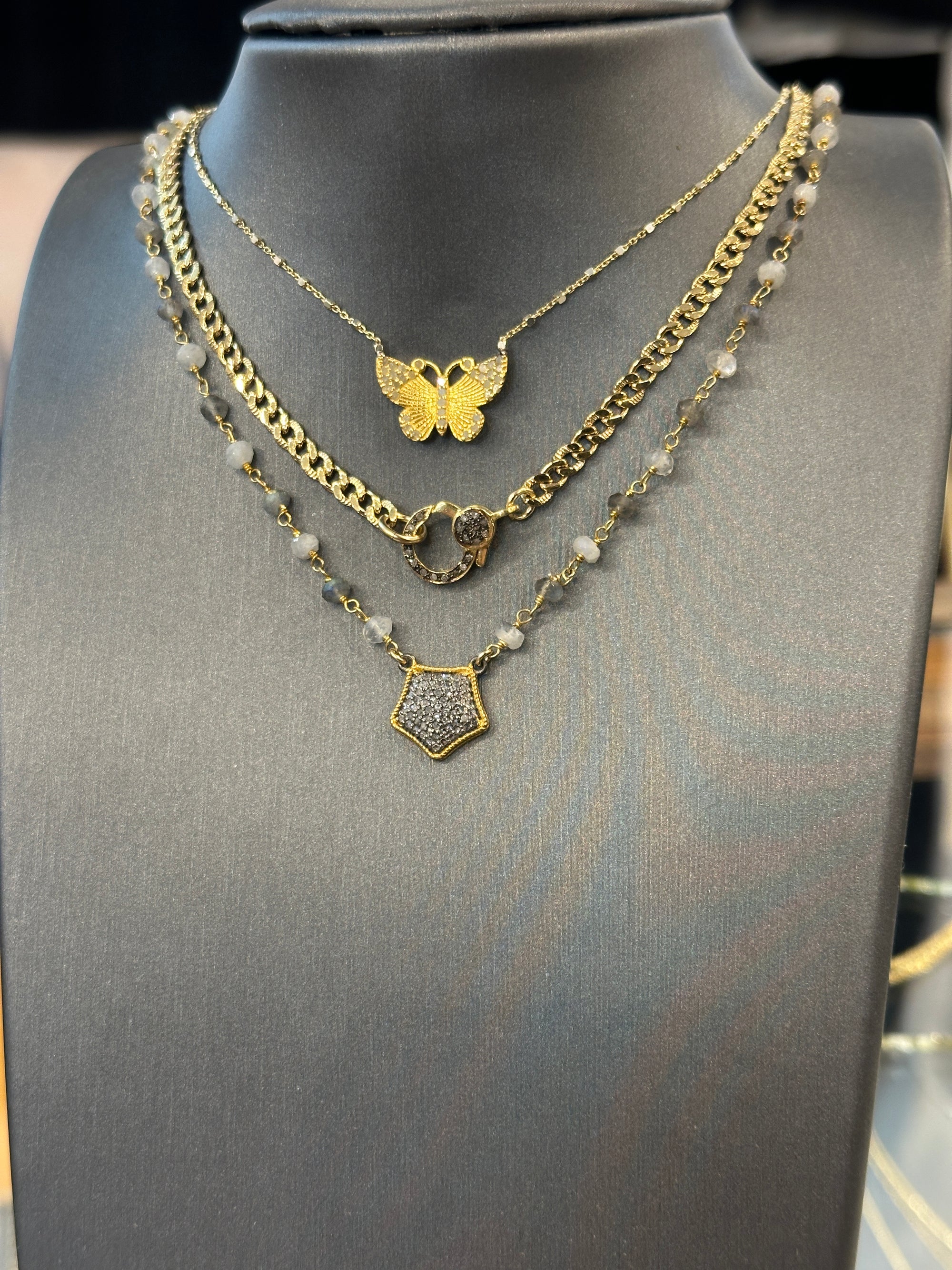 Diamond Star Necklace