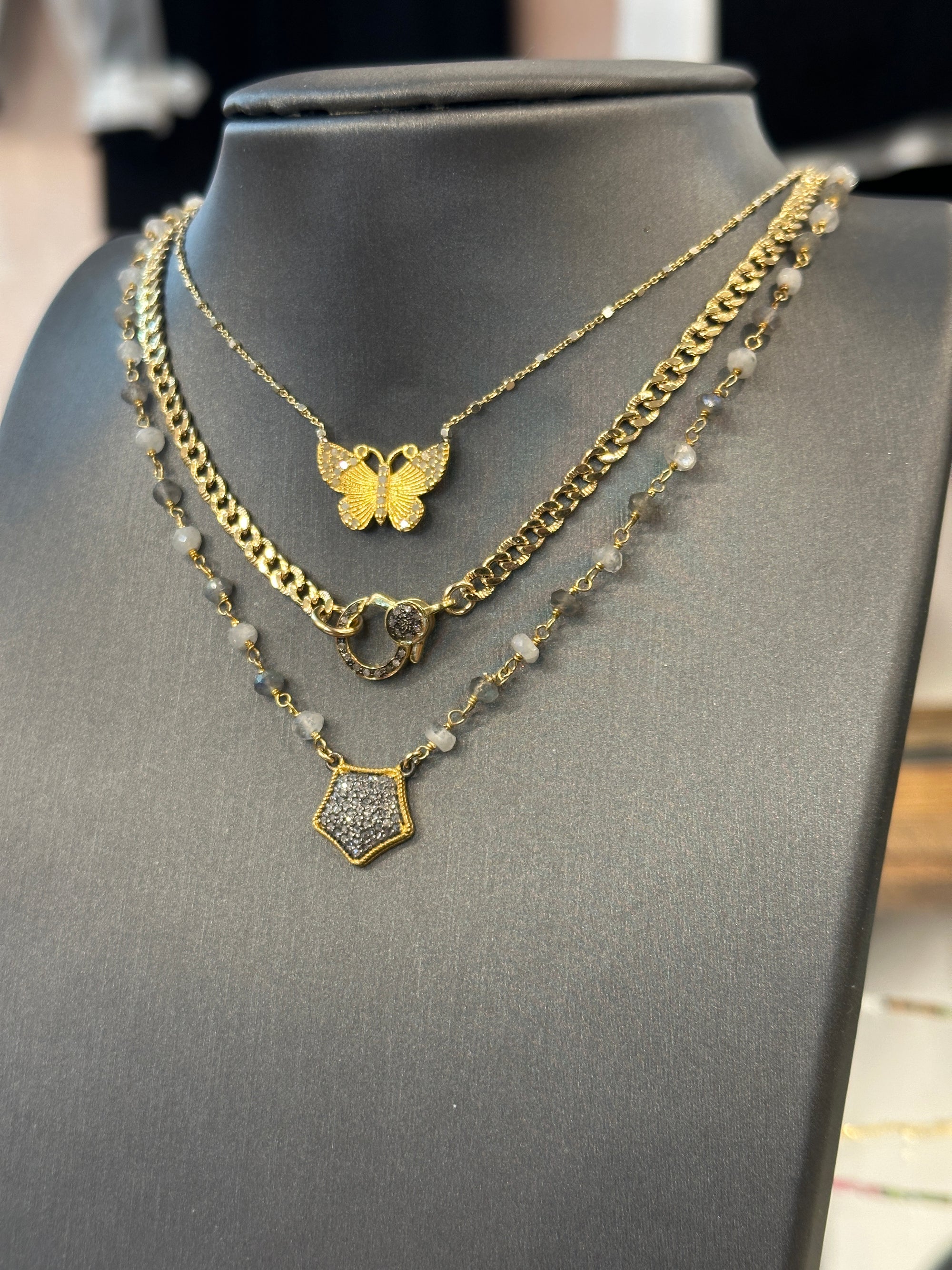 Diamond Star Necklace