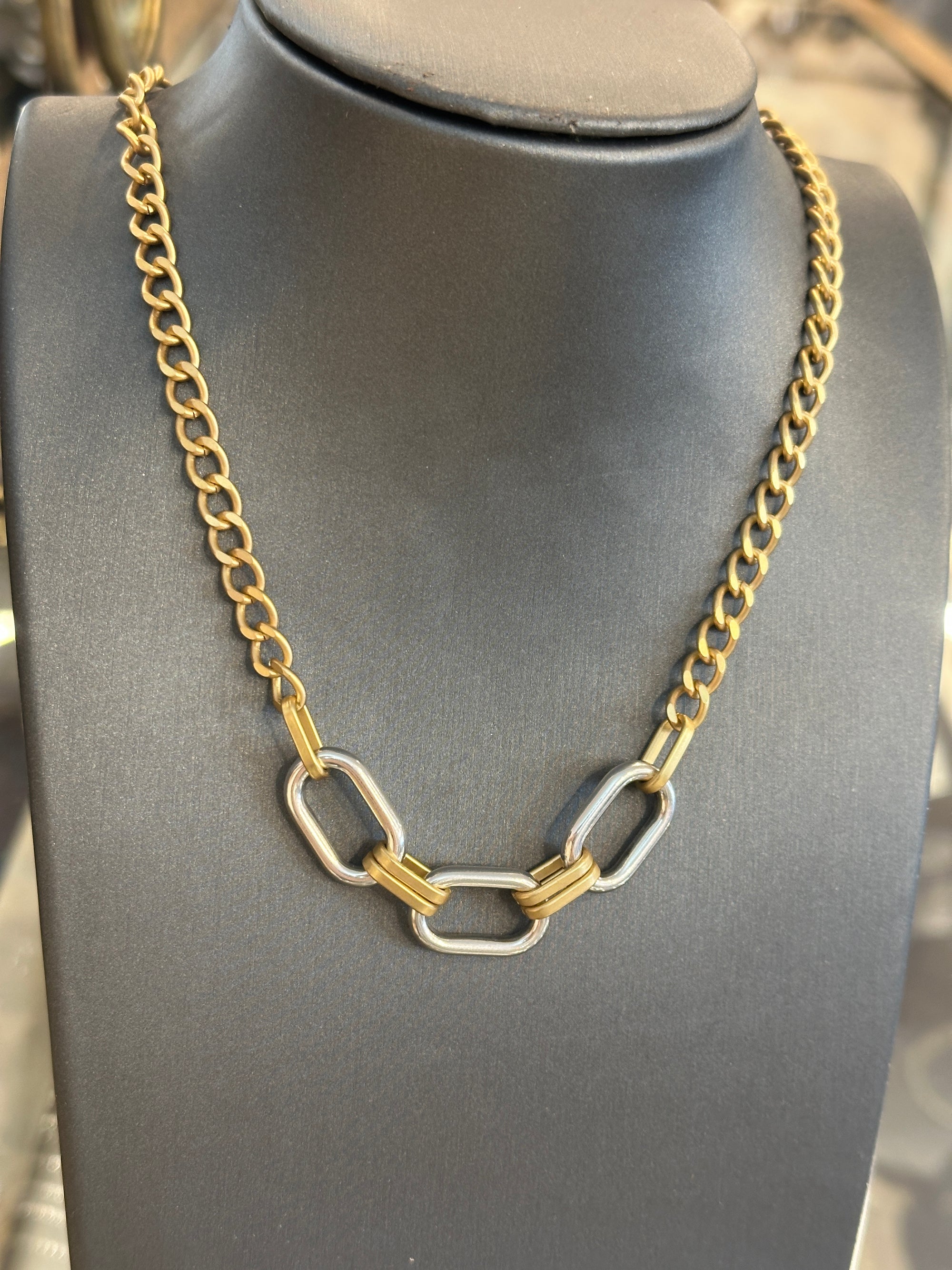 Hampton Mixed Chain Necklace
