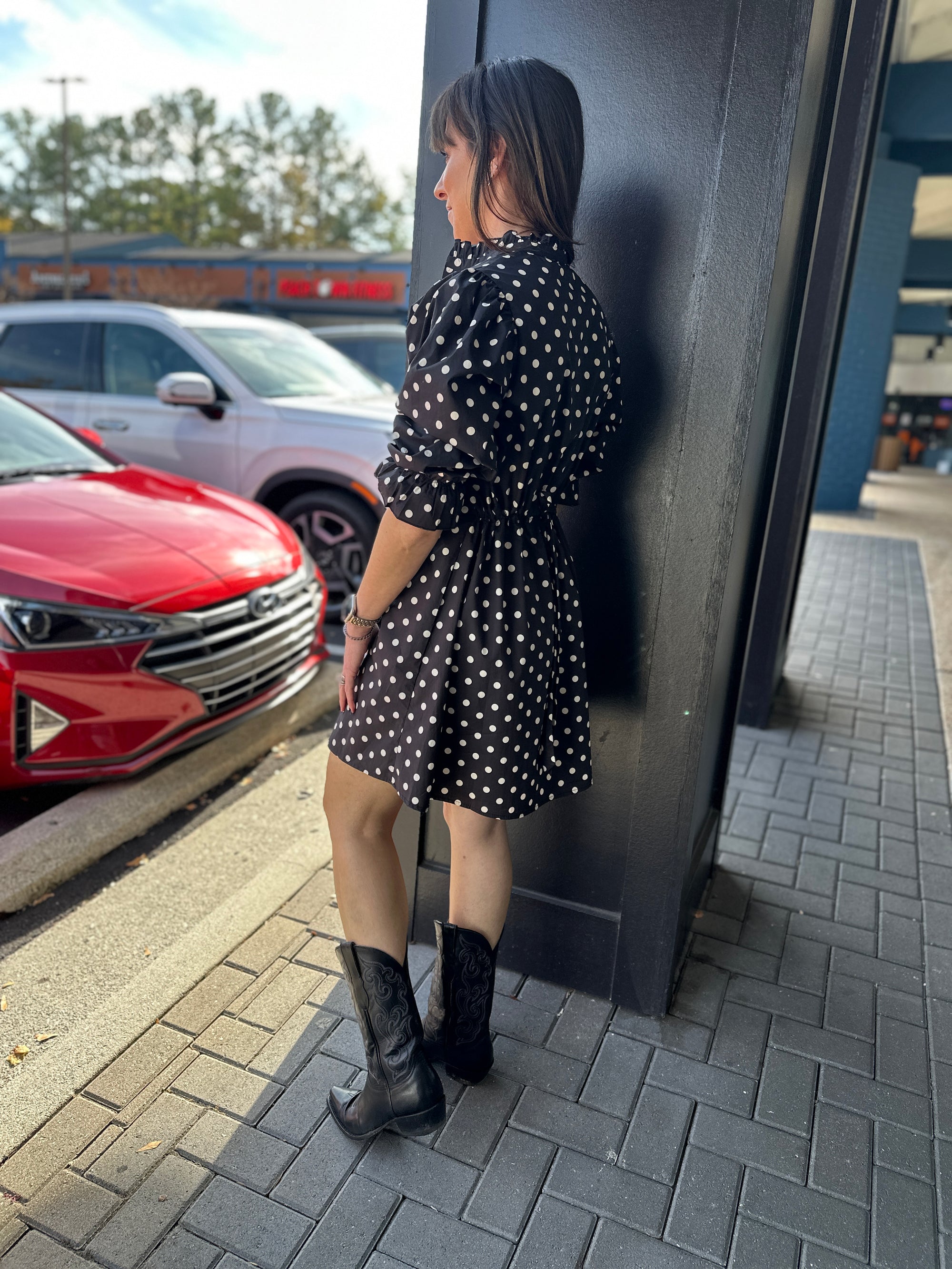Adelina Dots Dress