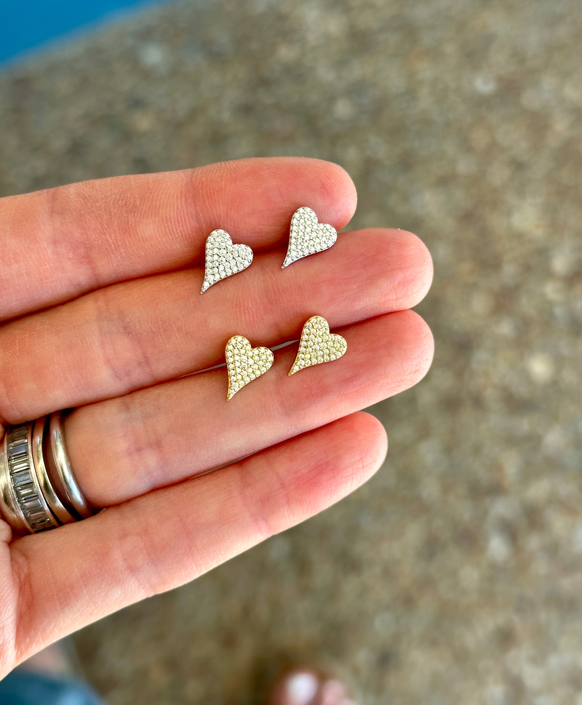 Perfect Heart Studs
