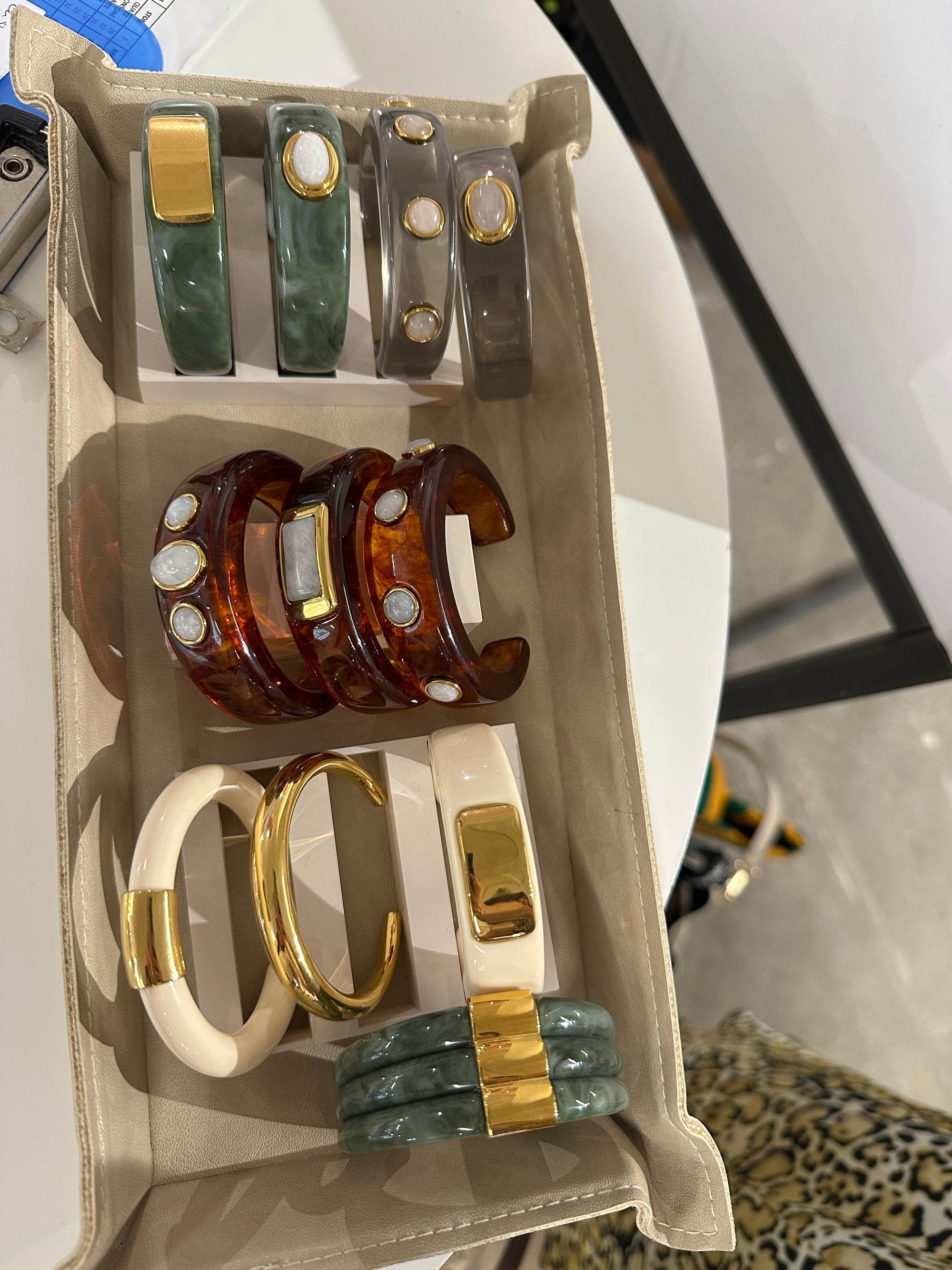 Gold Dome Bangle