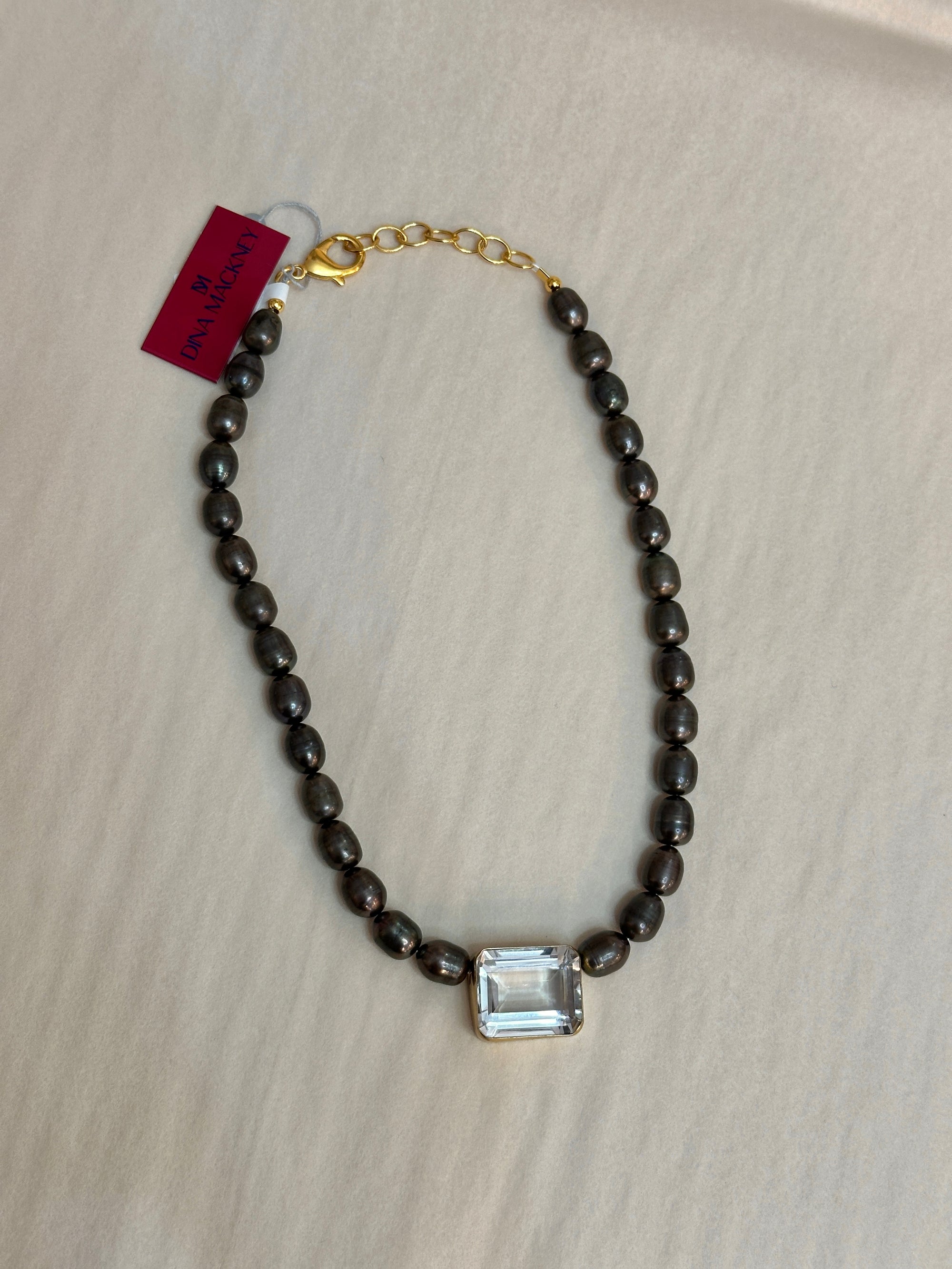 Chocolate Pearl Choker