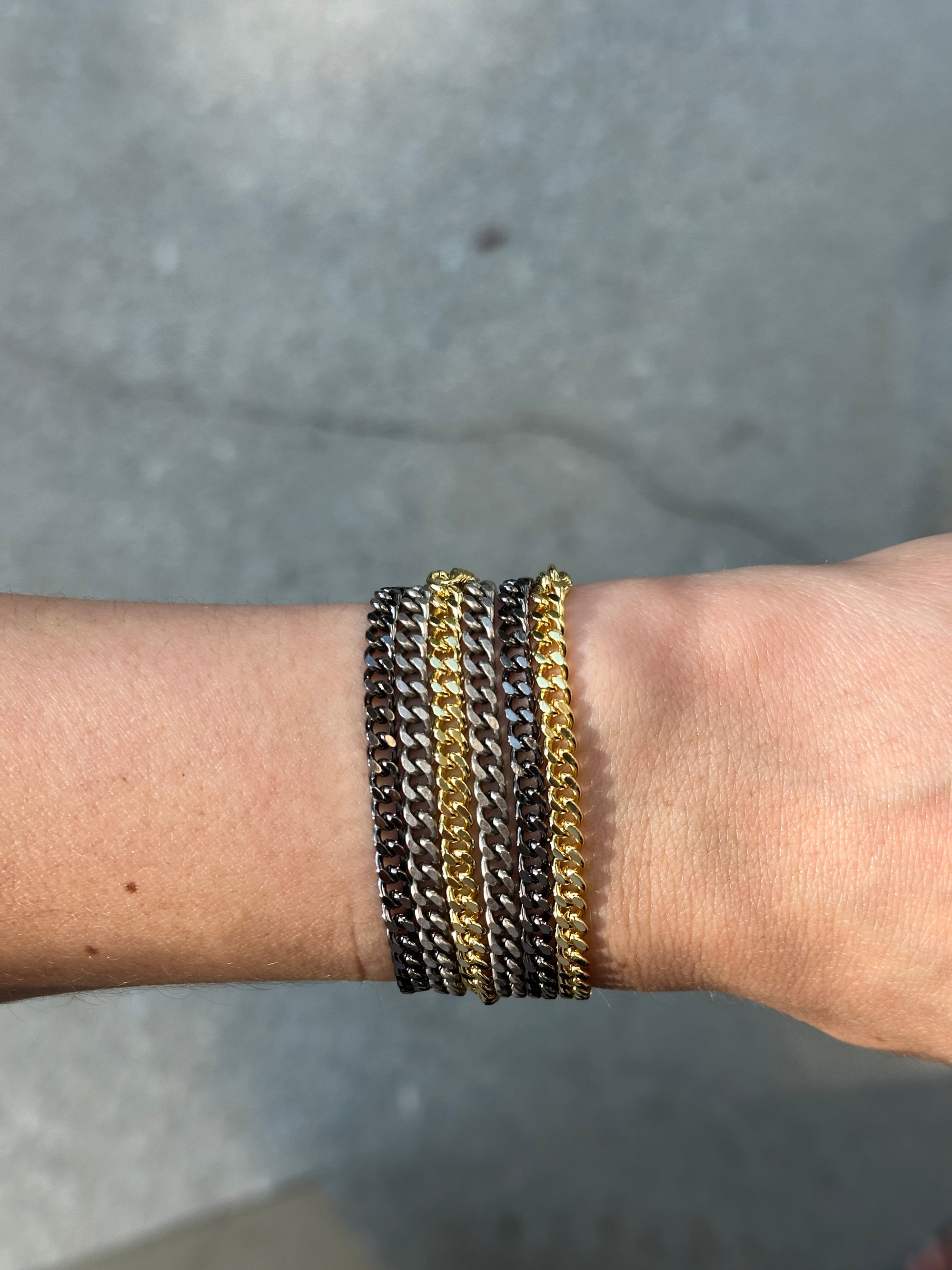 Two Tone Wrap Bracelet