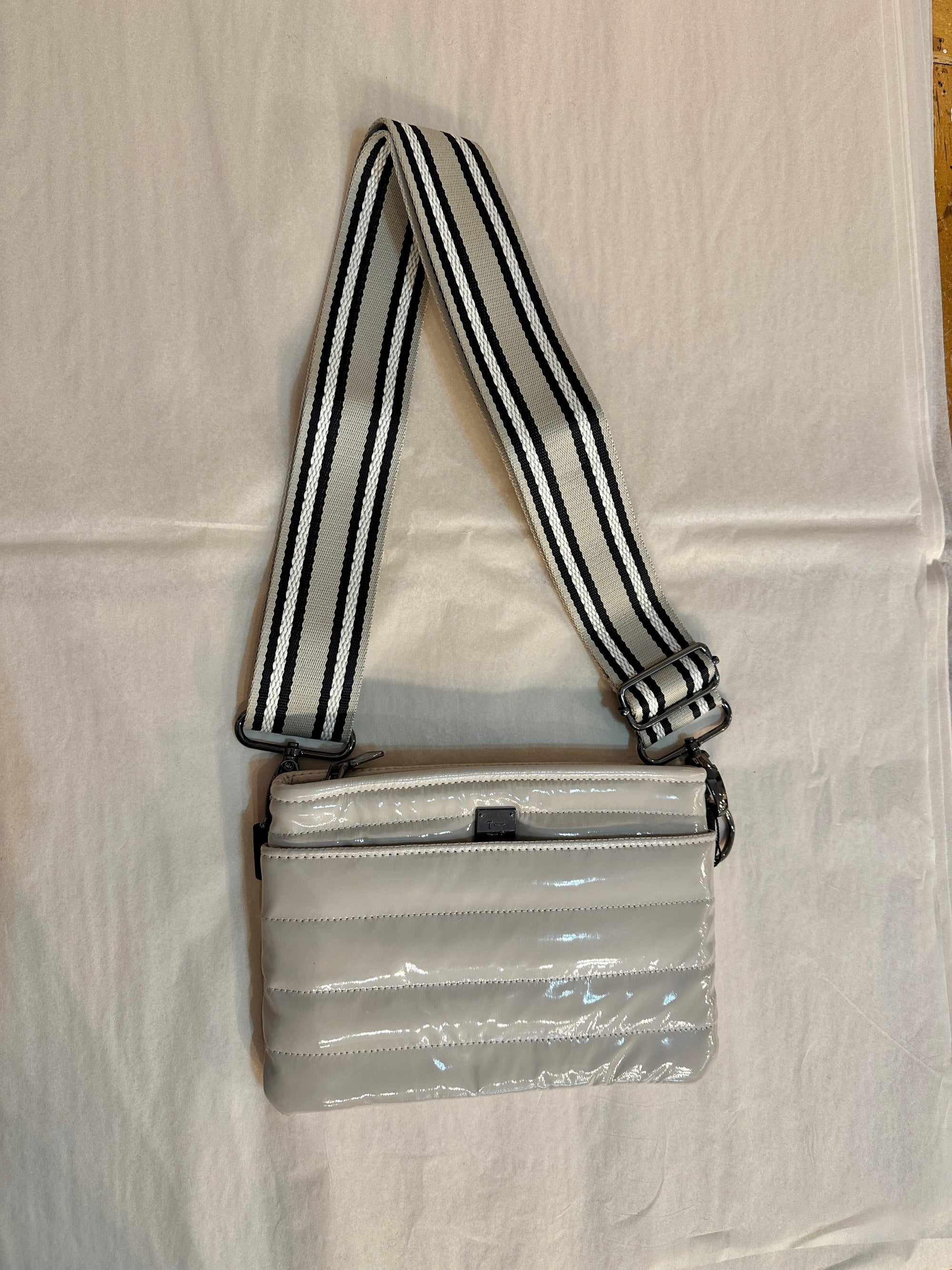 Bum Bag Crossbody - Blonde Patent