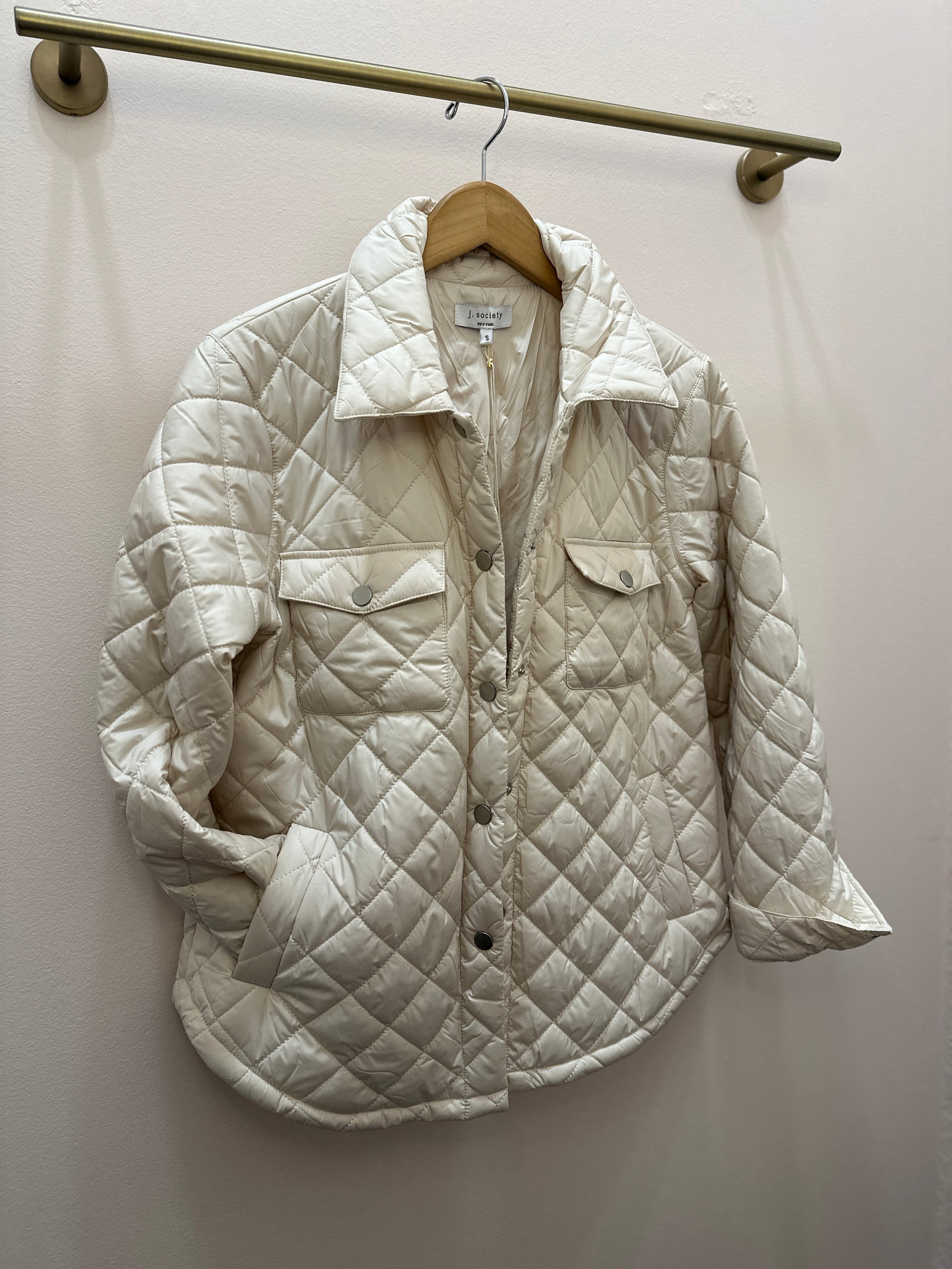 Quilted Utility Jacket