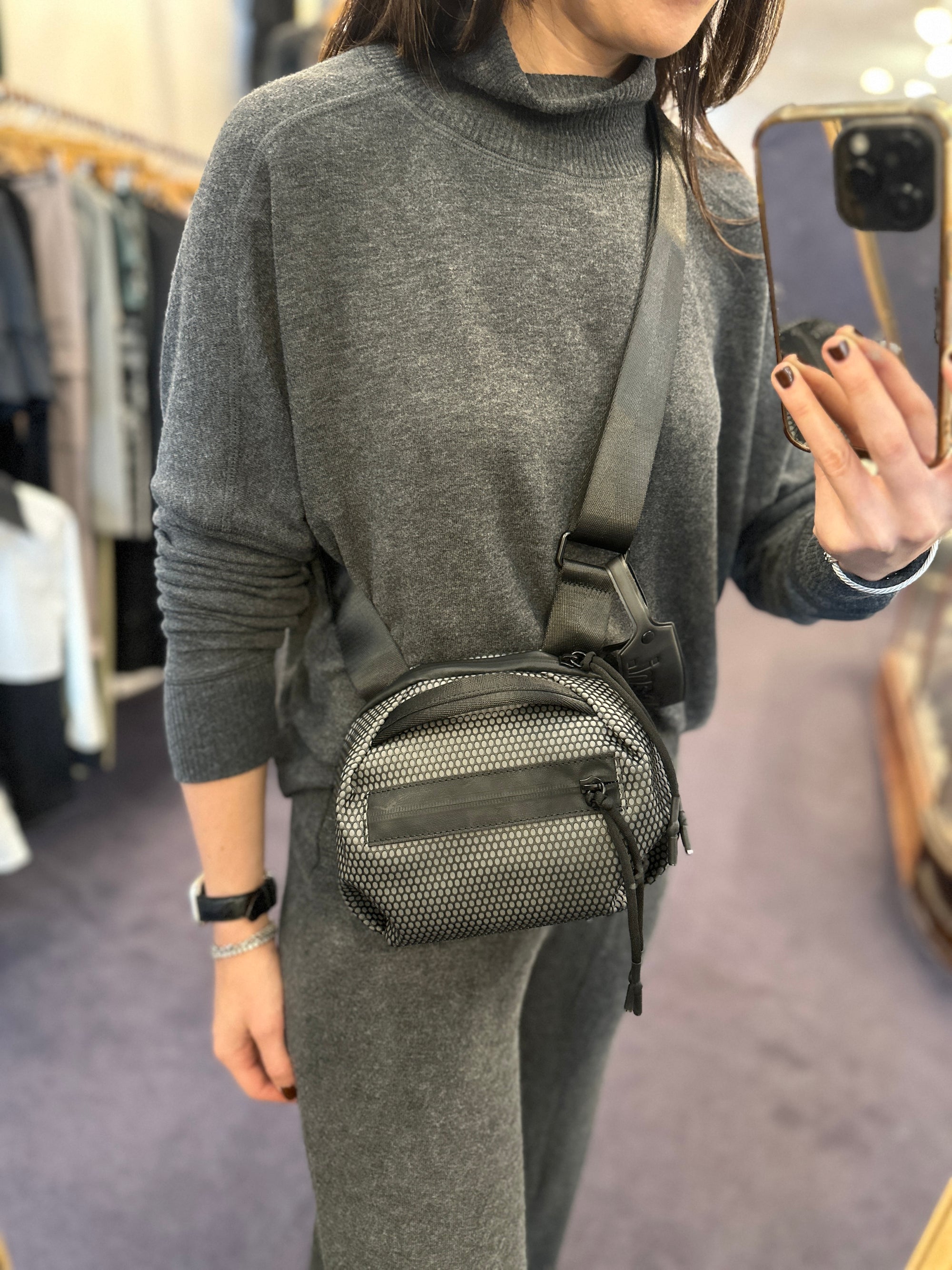 Bonnie Mini Crossbody - Grey