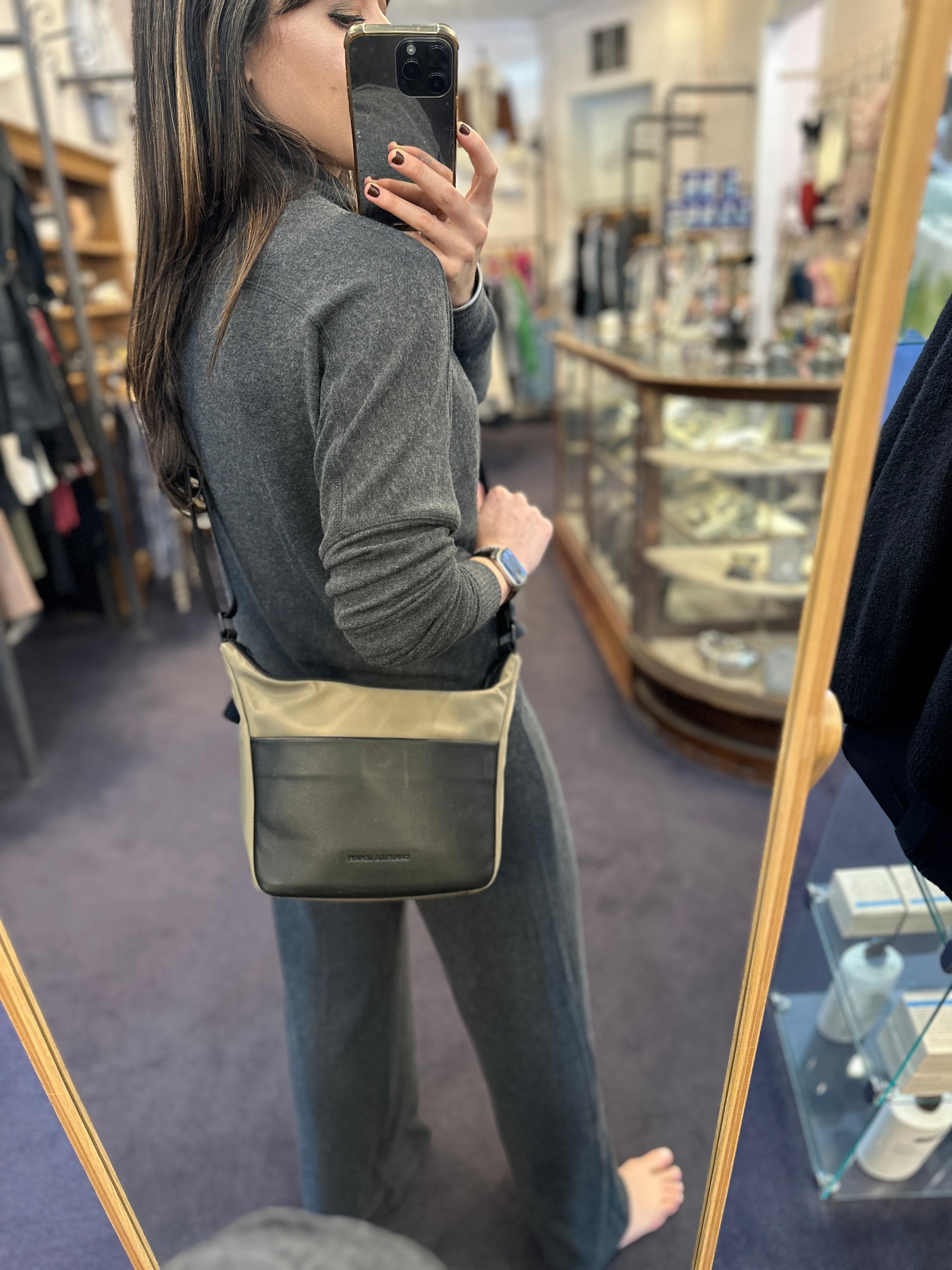 Porto Crossbody Bag -Olive