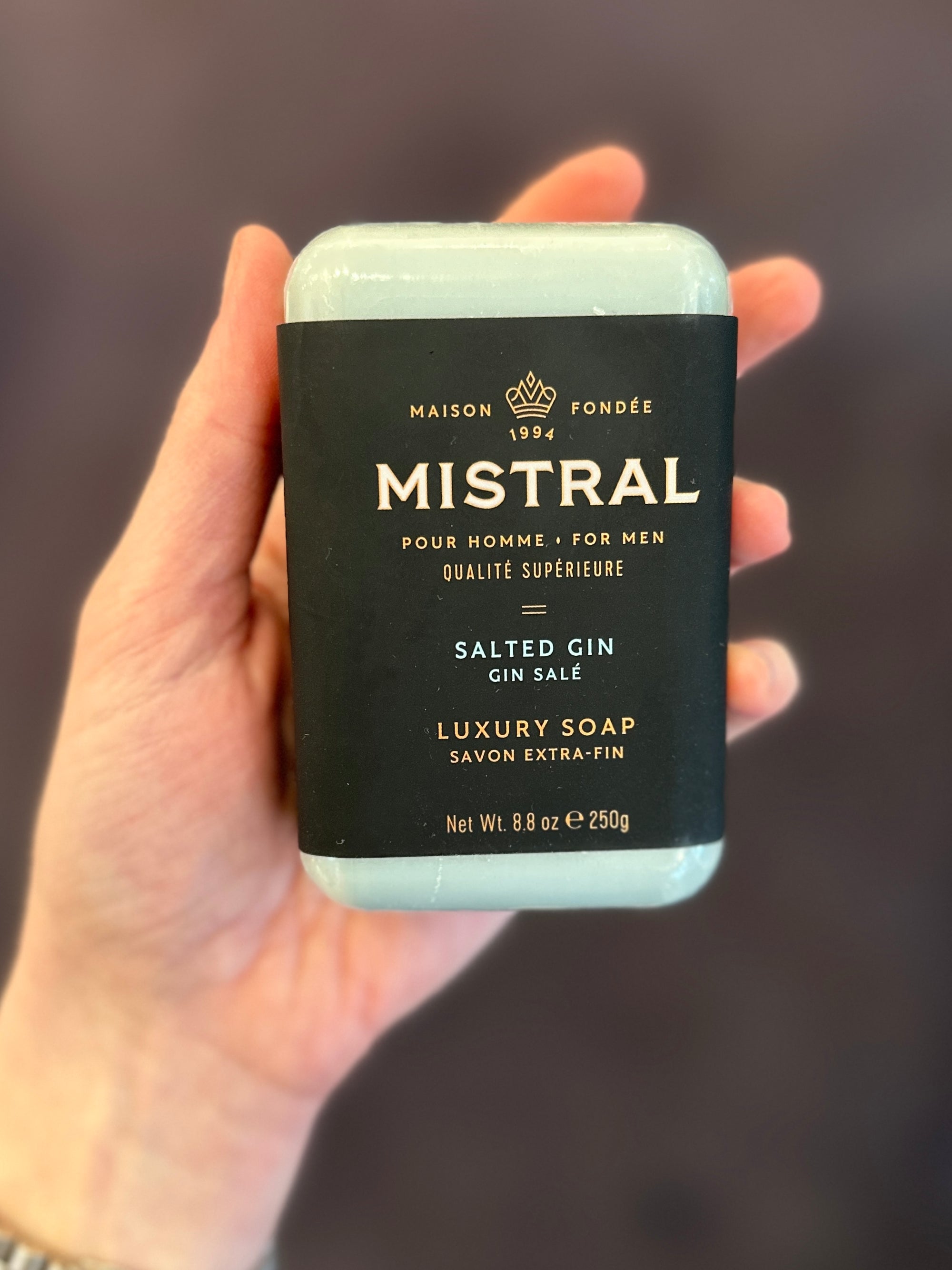 Salted Gin Bar Soap