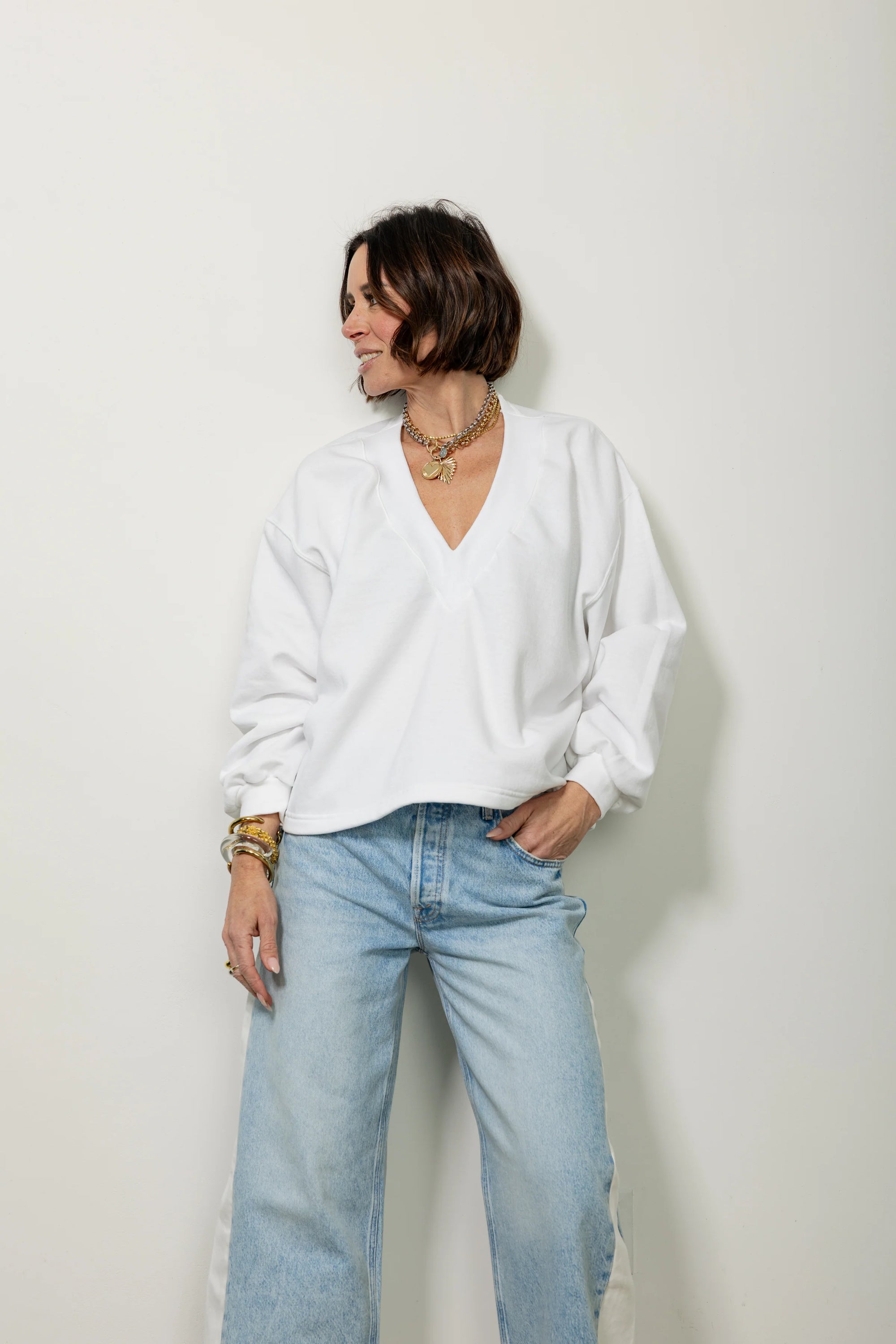 Tucker V Neck Sweater
