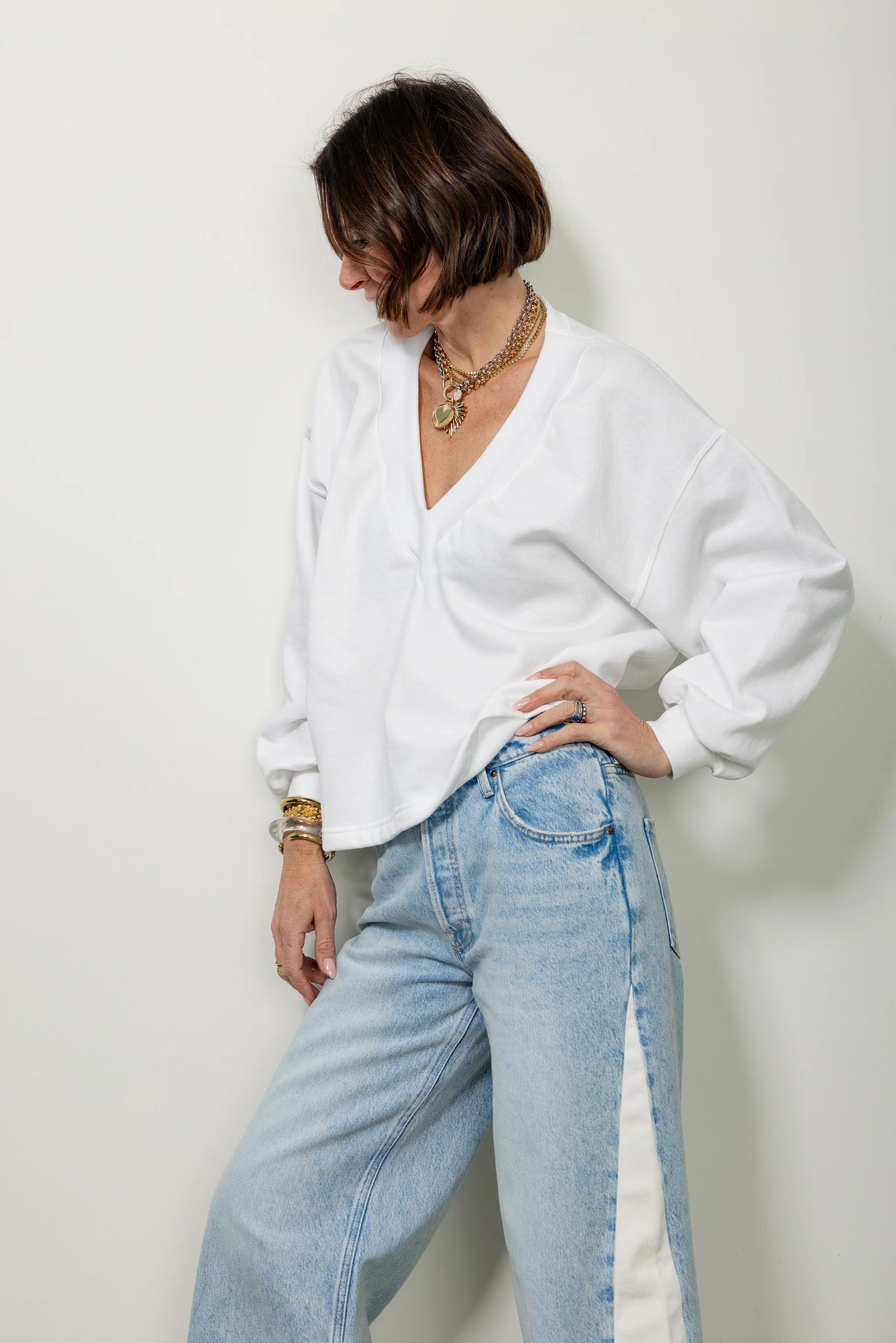 Tucker V Neck Sweater
