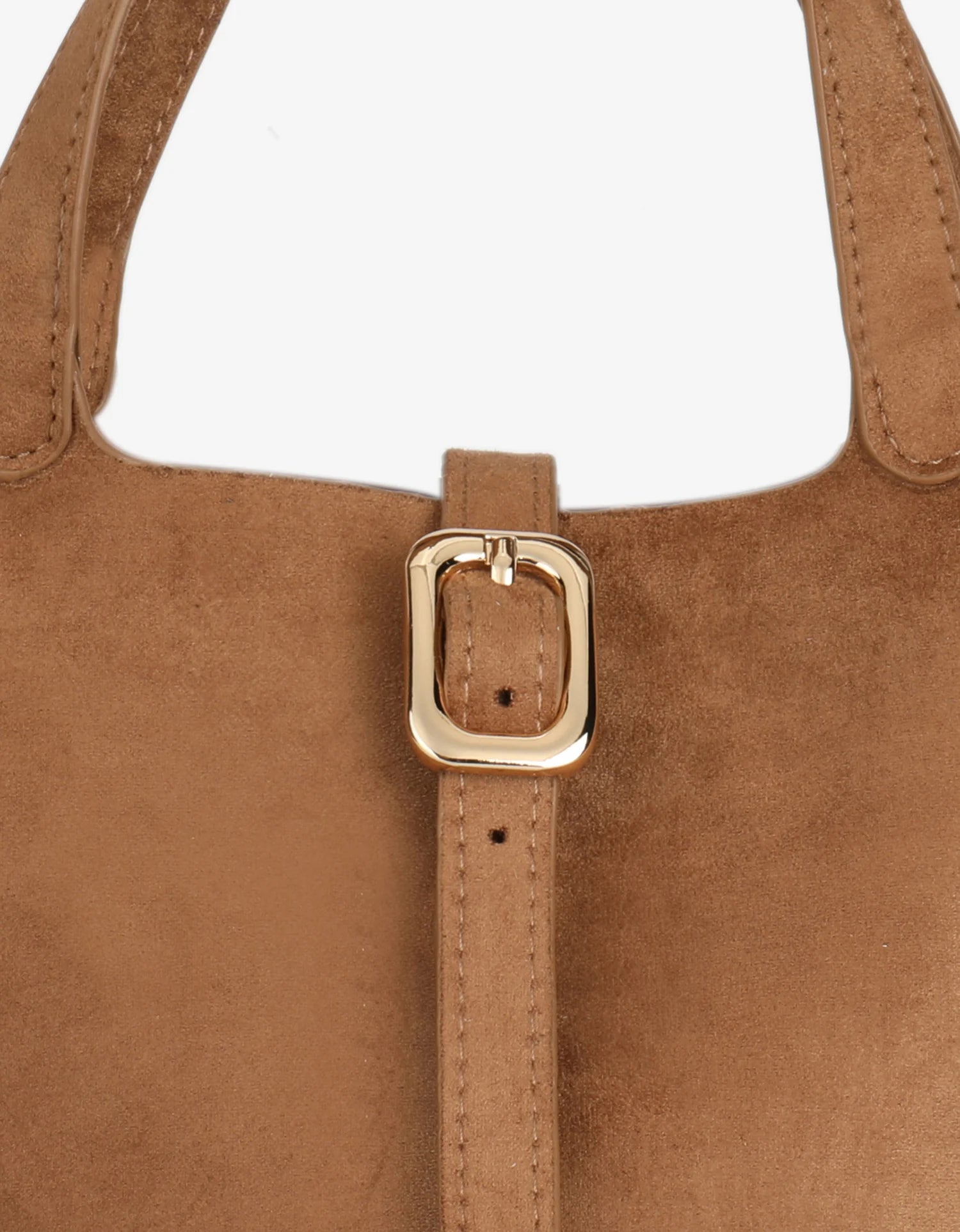 Joya Suede Mini Tote - Camel