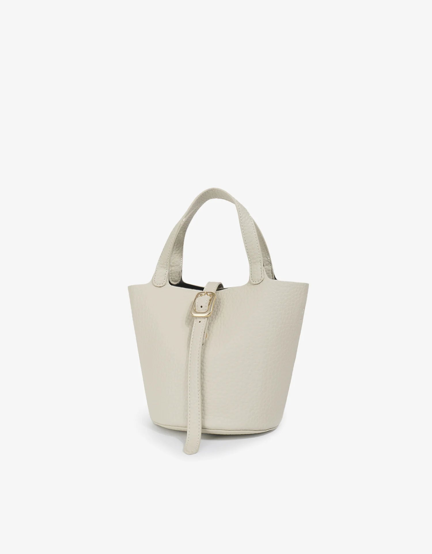Joya Mini Bucket Bag - Cream