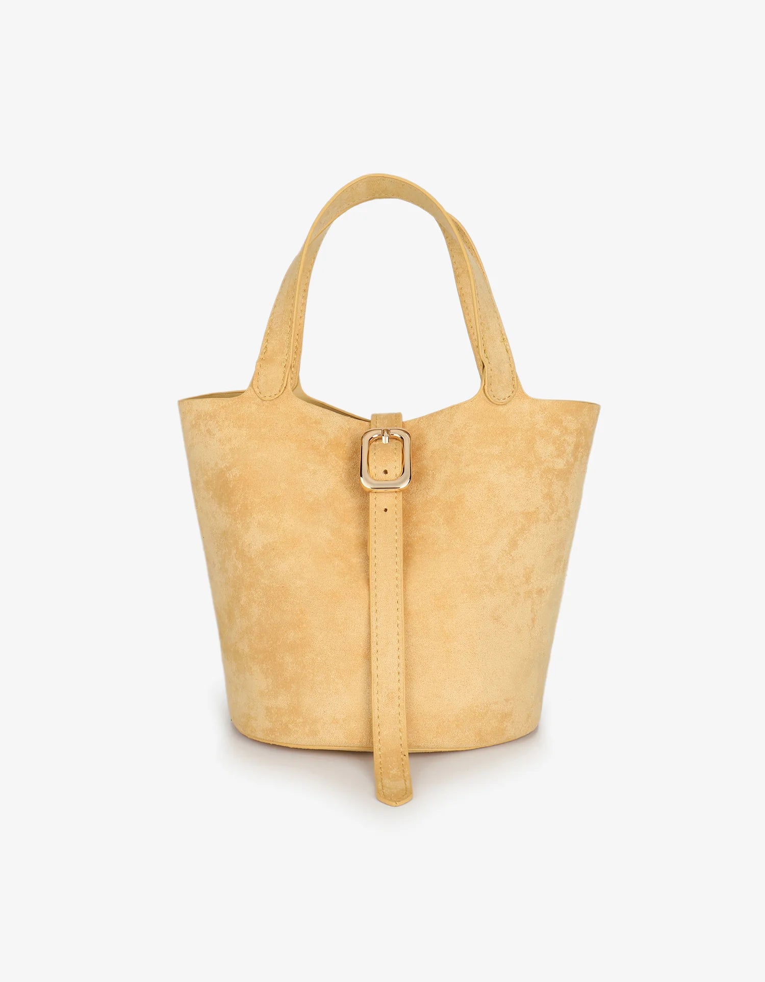 Joya Suede Mini Tote - Yellow
