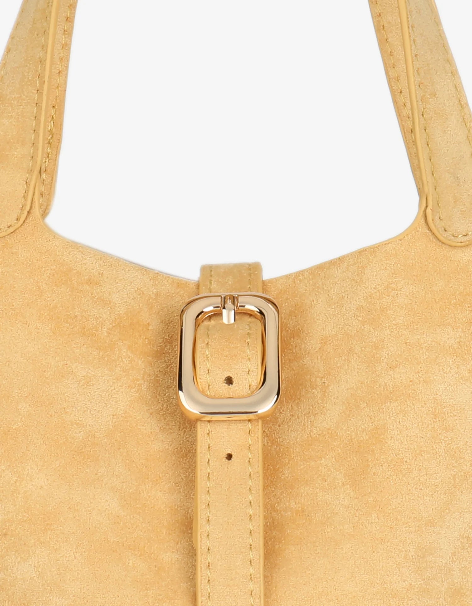 Joya Suede Mini Tote - Yellow