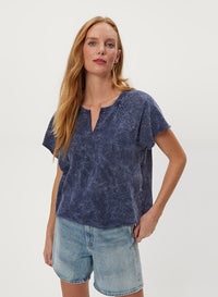 JESSIE CREW NECK SHORT SLEEVE TOP