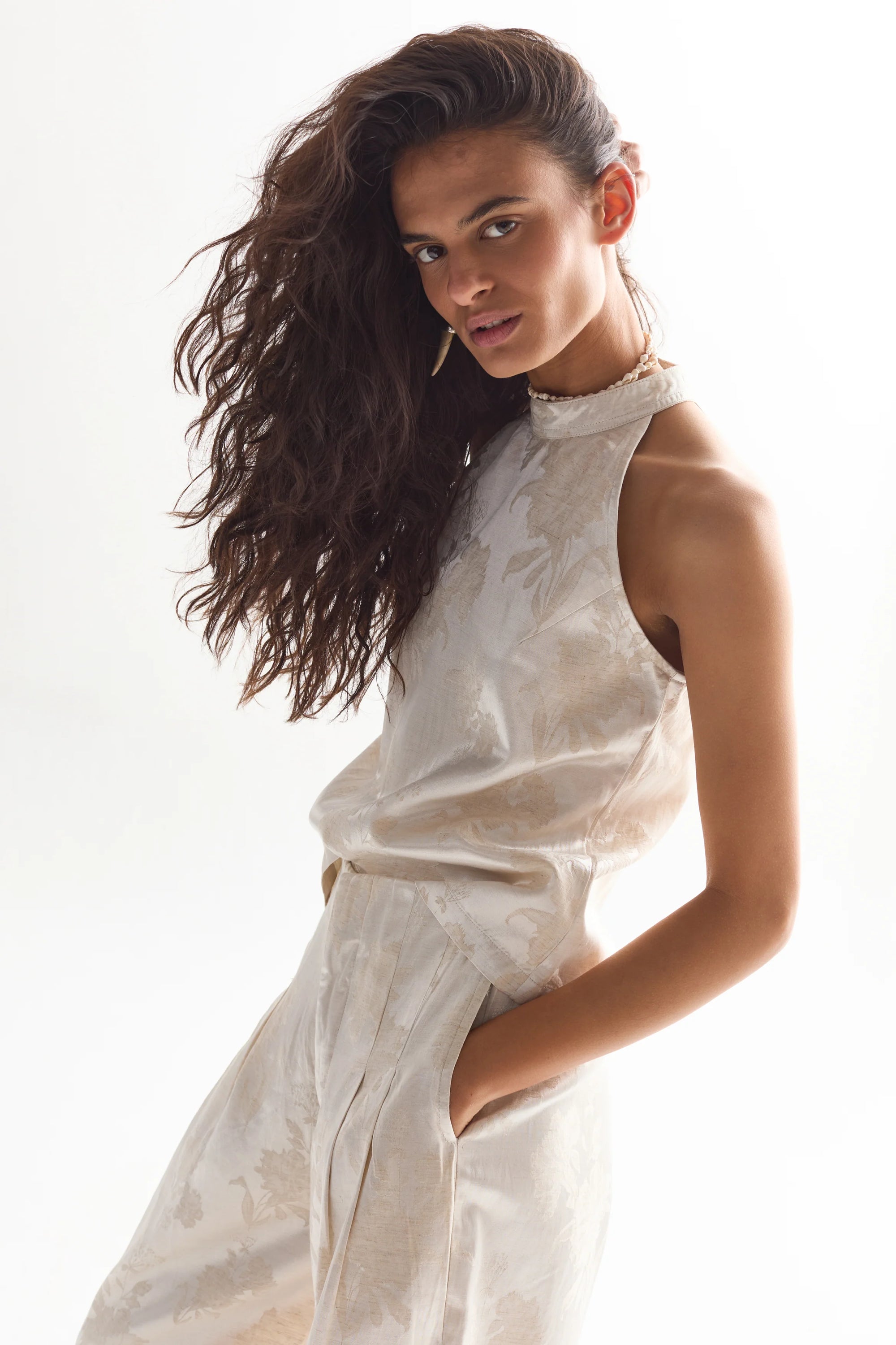 Ivory Garden Olivia Top