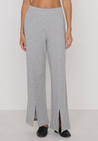 Lincoln Front Slit Knit Pant