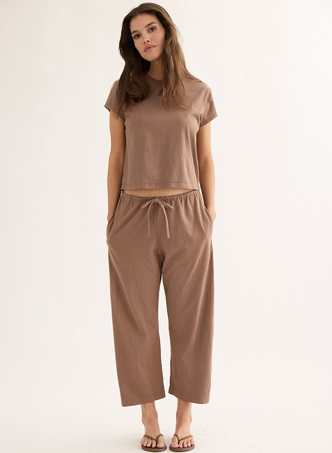 LIANA PULL-ON BARREL PANT