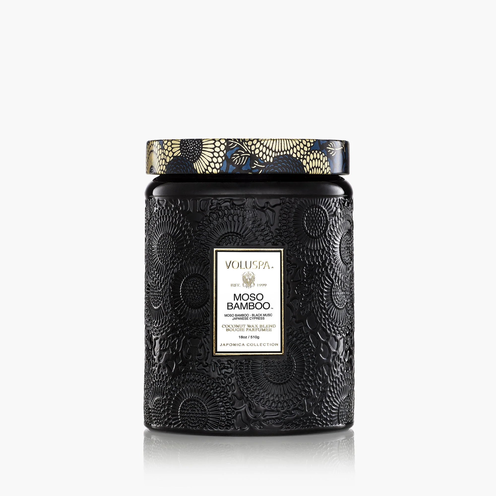 Moso Bamboo Large Jar Candle