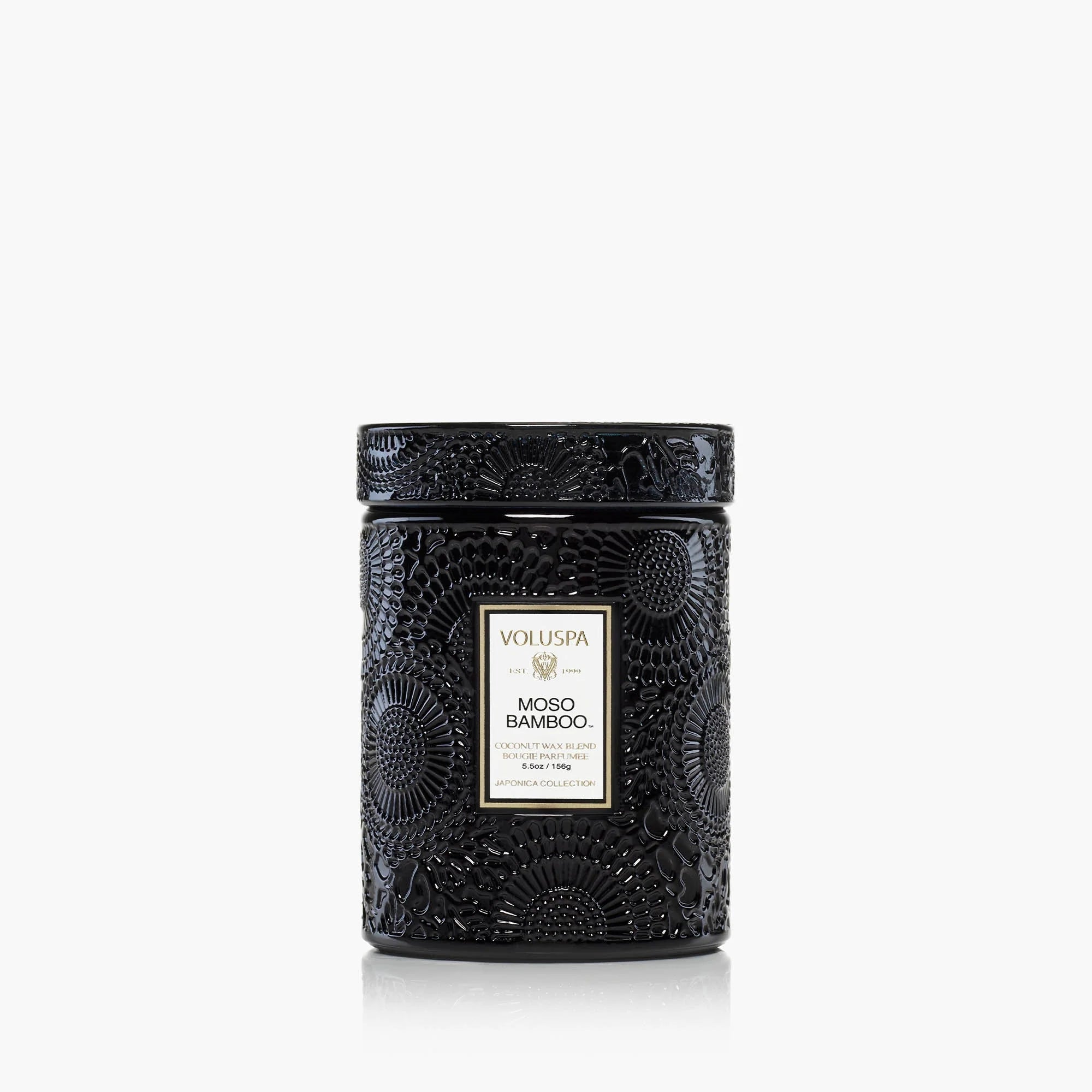 Moso Bamboo Small Jar Candle