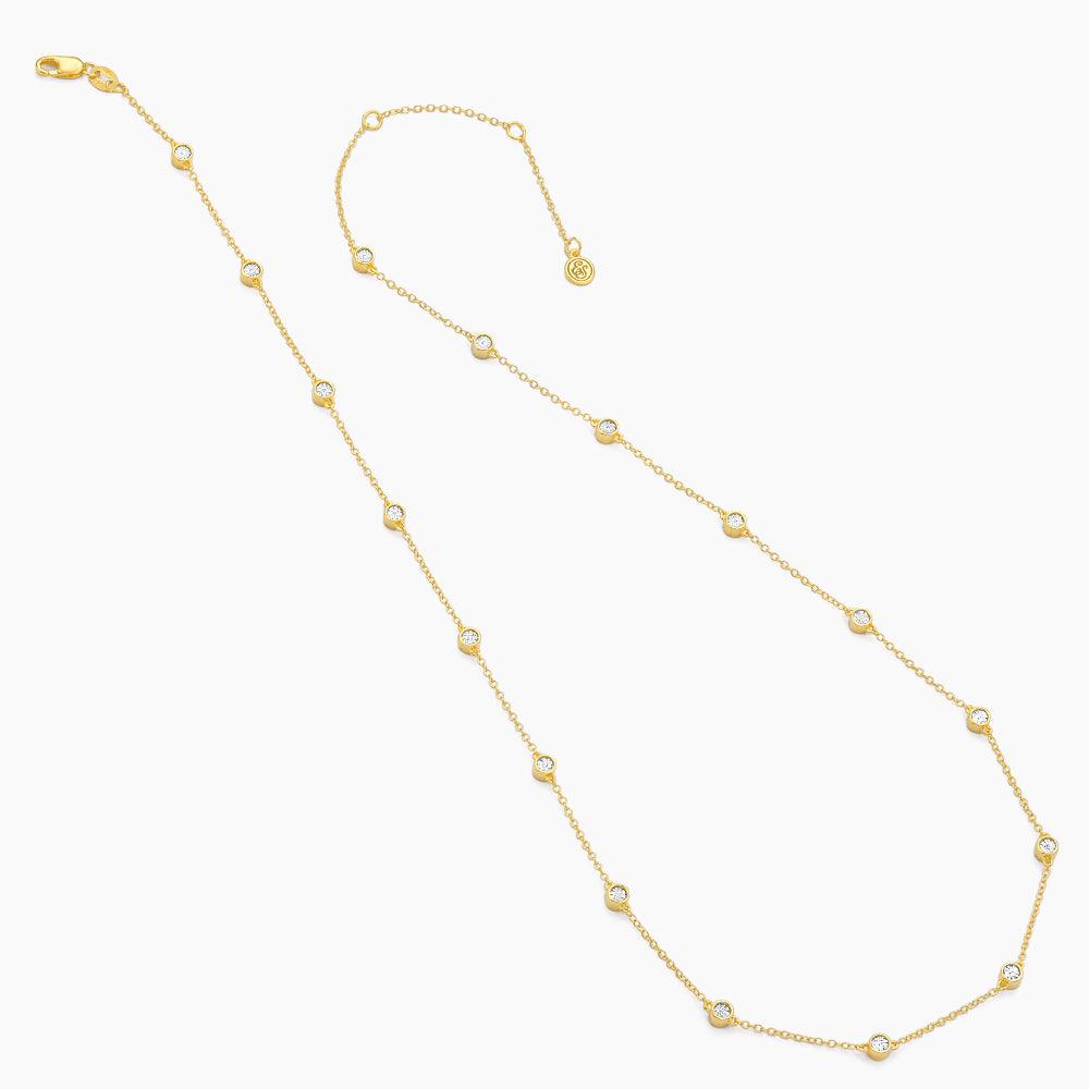 In The Loop Diamond Necklace