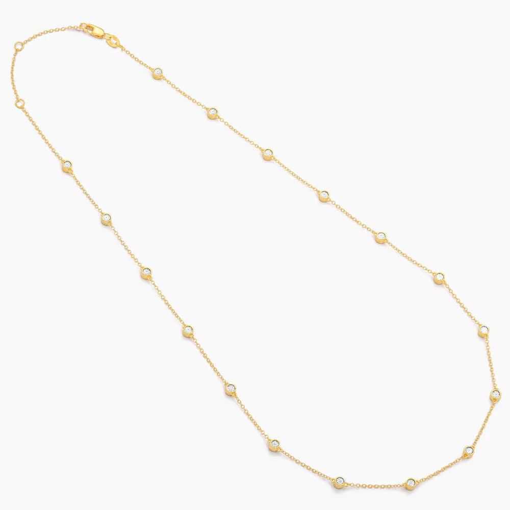 In The Loop Diamond Necklace