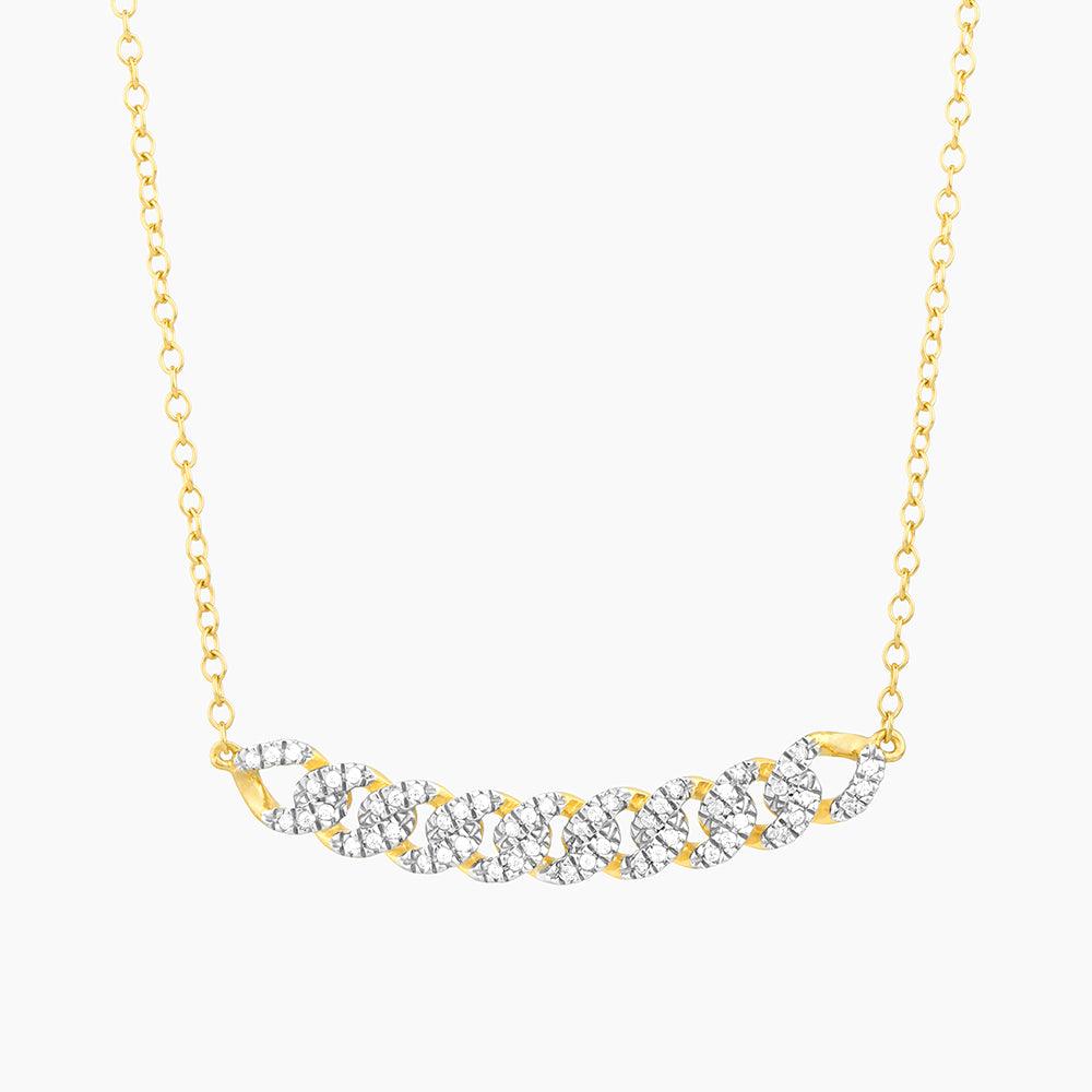 Diamond Chain Link Necklace