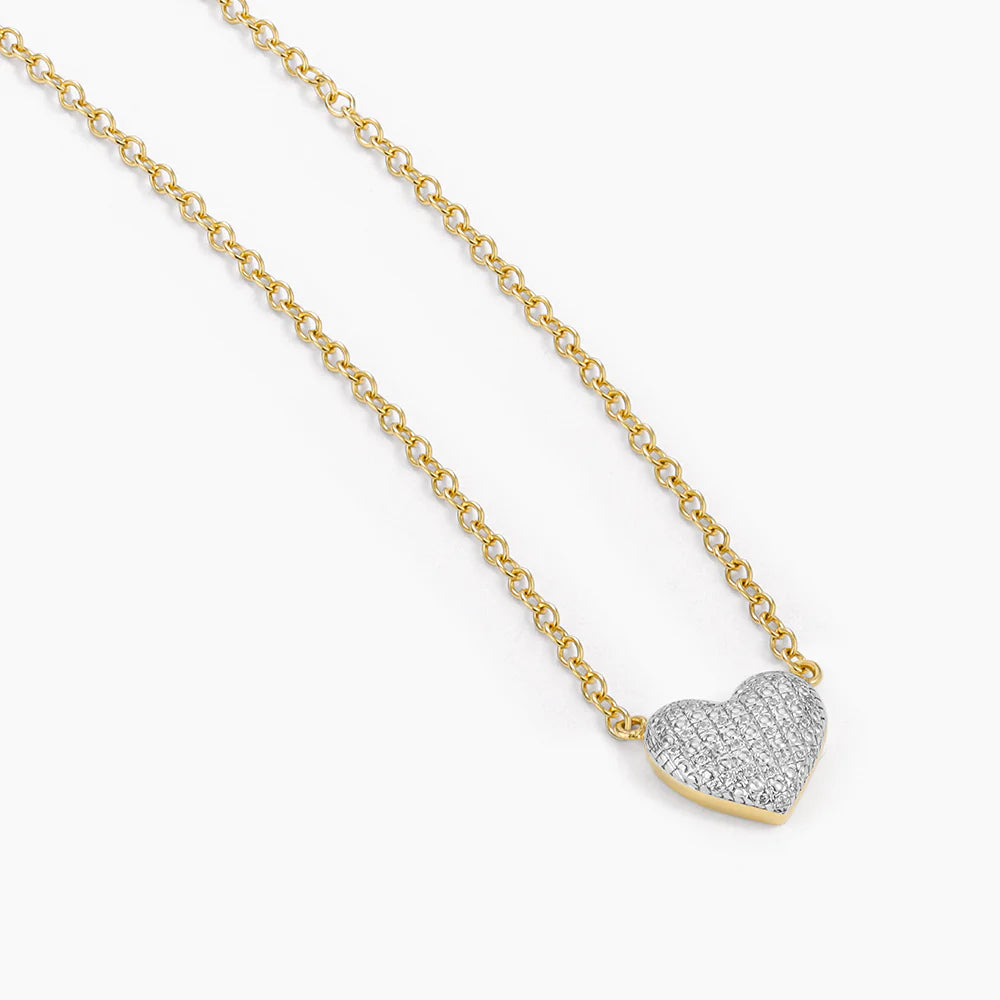 All My Love Diamond Heart Necklace