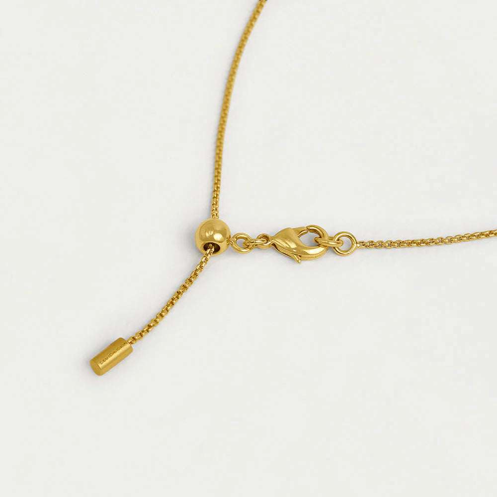 Signature Midi Knockout Pendant- Rainbow Moonstone