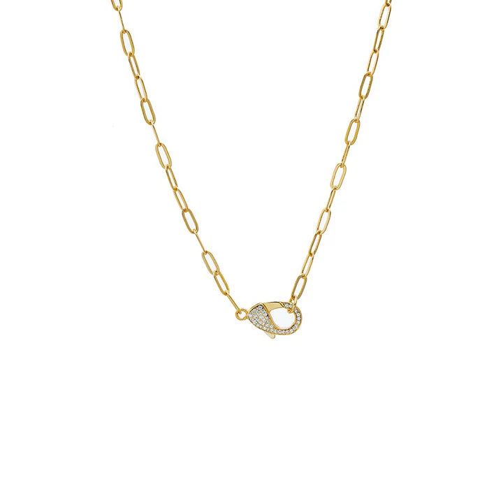 Statement Clasp Necklace