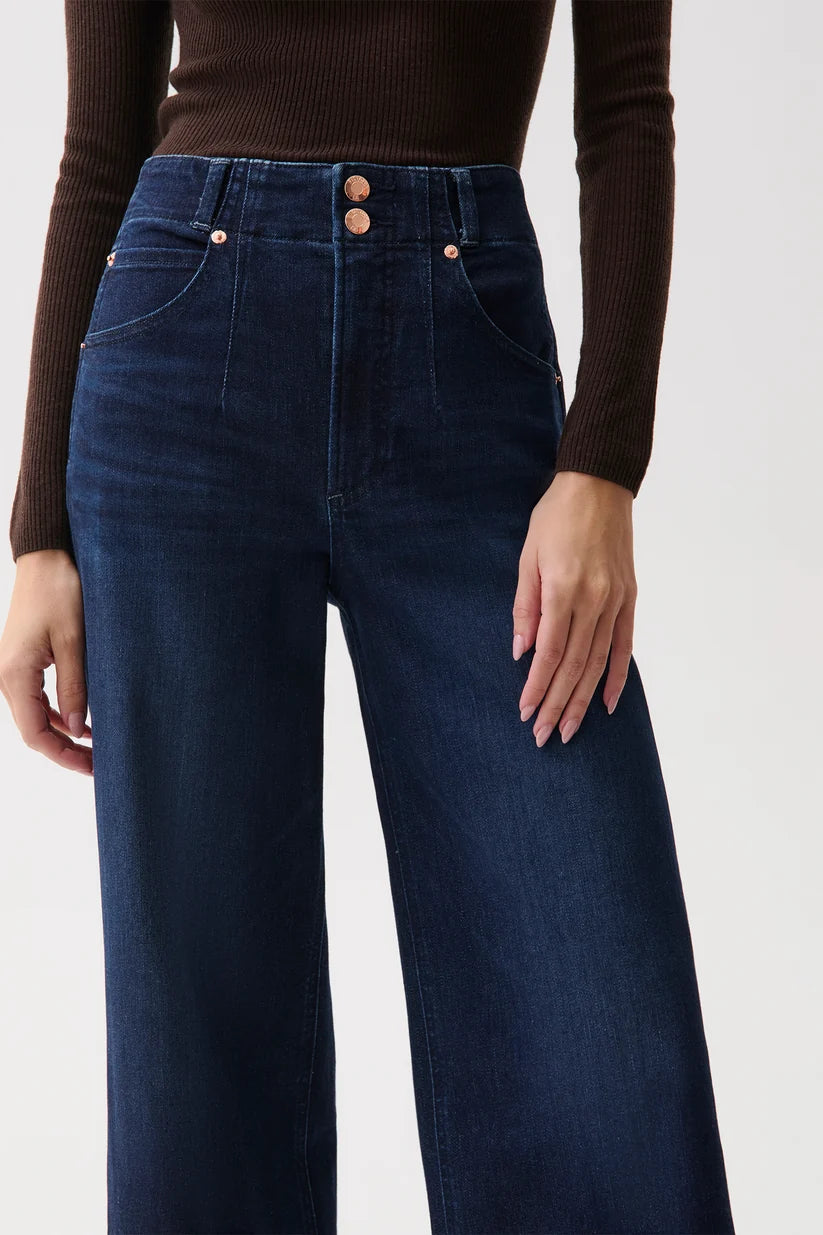 Lana Double Button Wide Leg