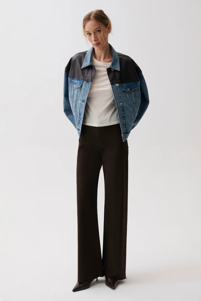 Penny Wide Leg Jeans in Mocha